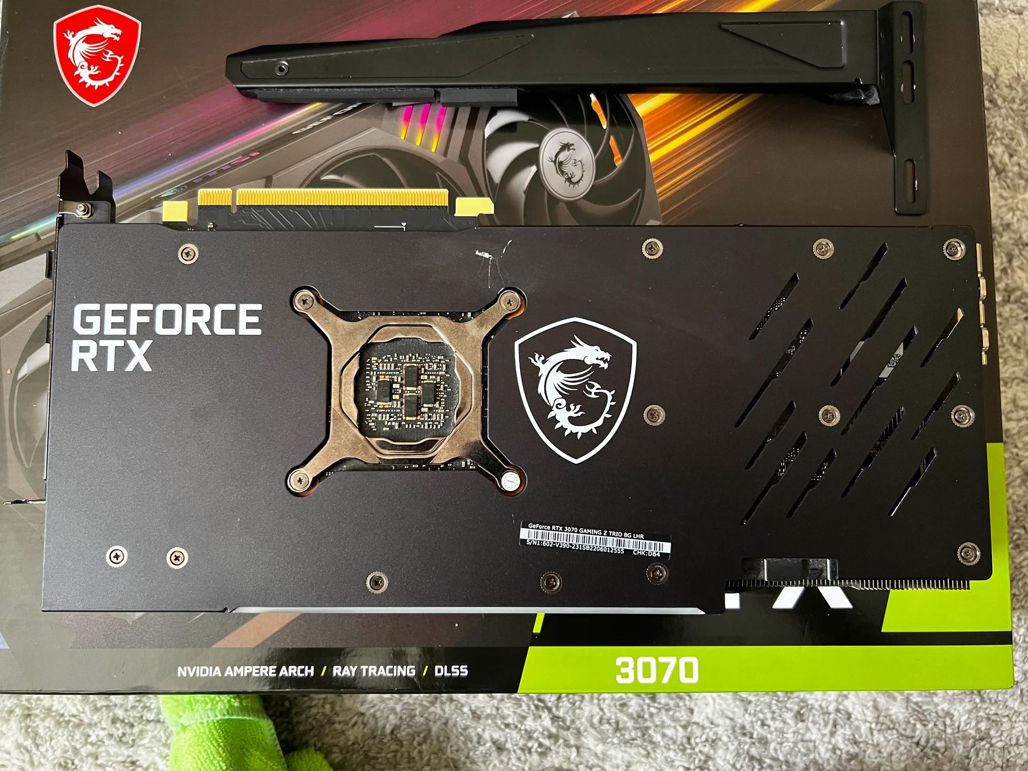 RTX 3070 MSI X TRIO LHR
