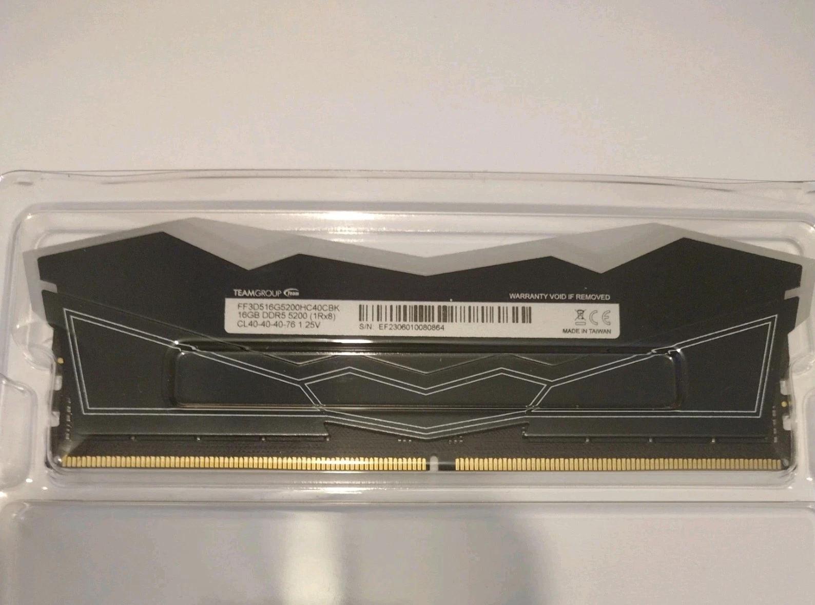 🌈 TForce Delta DDR5 Black RGB 16GB