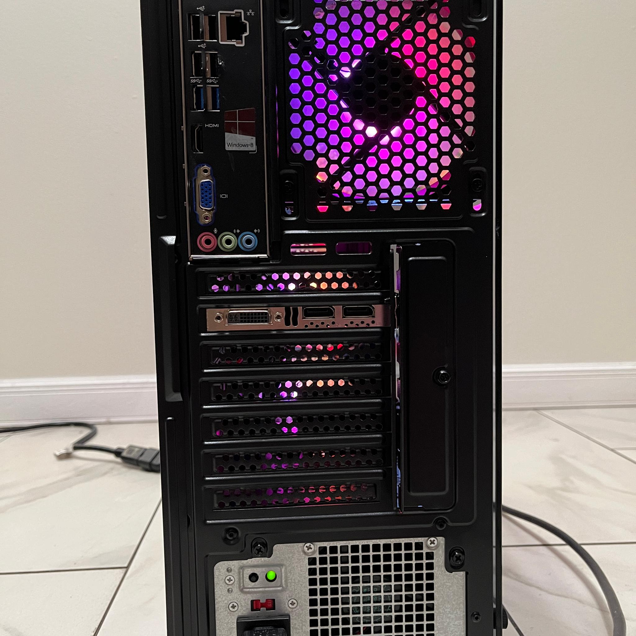 Super Budget Gaming PC - Intel i5-4440, NVIDIA 4GB GPU, 12GB RAM, 628GB Storage, w/ Wi-Fi & BT