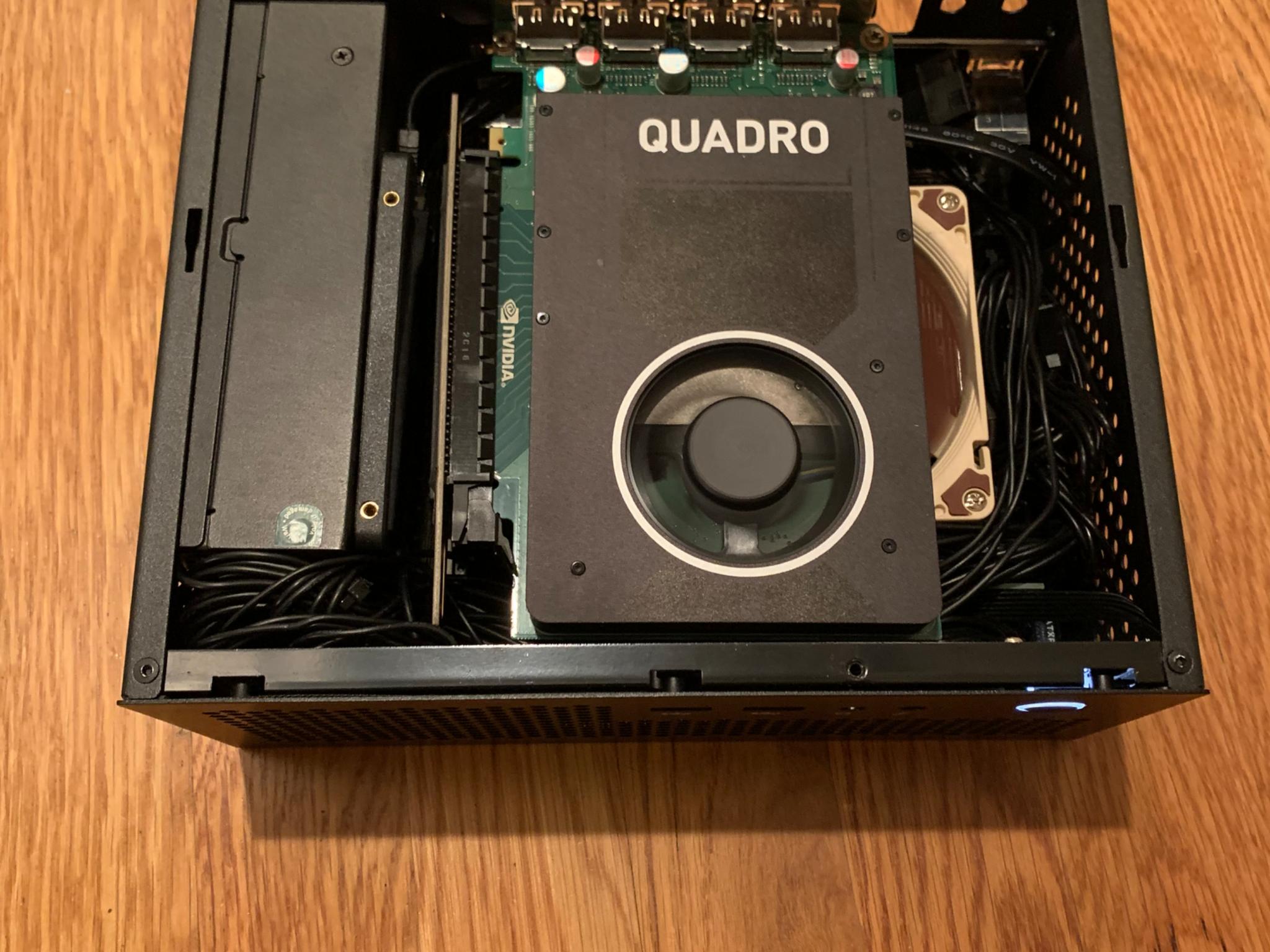 i5 7600T M2000 QUADRO 4GB MINI GAMING PC 16GB DDR4 RAM 500GB SSD WINDOWS 10 INSTALLED AND ACTIVATED