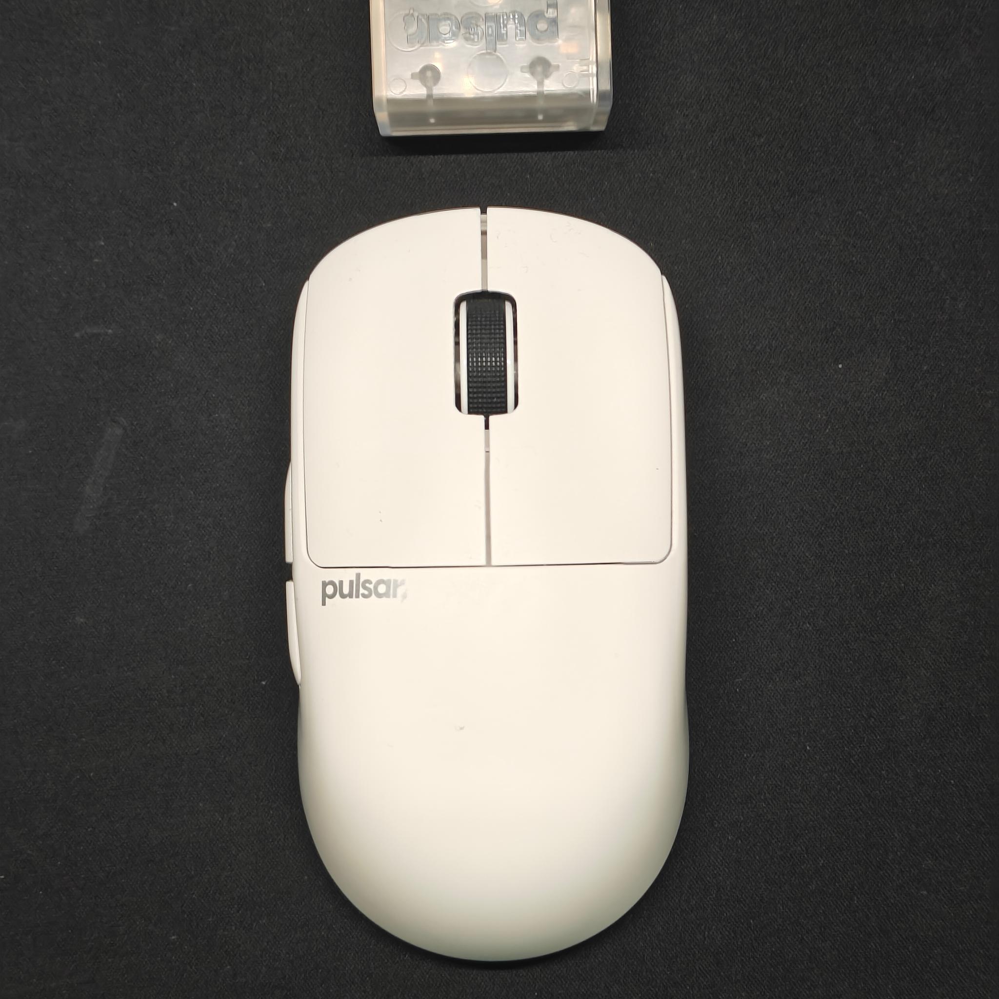 Pulsar X2 Crazy Light Wireless 8K Uyuni White Mouse, Size 1 Mini