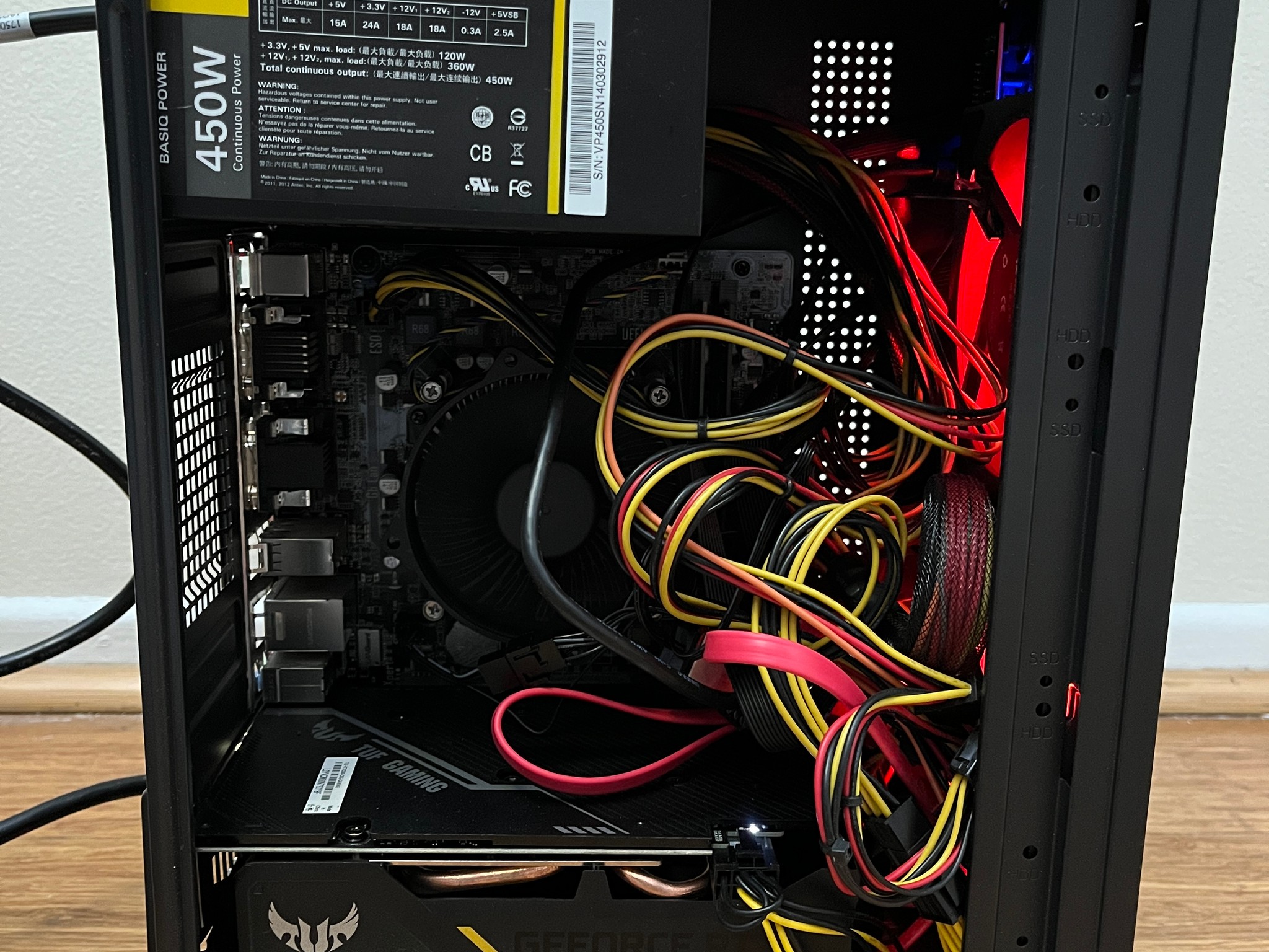 NVIDIA RTX 2060, Intel Core i5-6600, 12GB DDR4 RAM, 870 GB Storage - Small Gaming PC