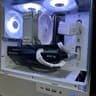 White 1080p Beast gaming pc