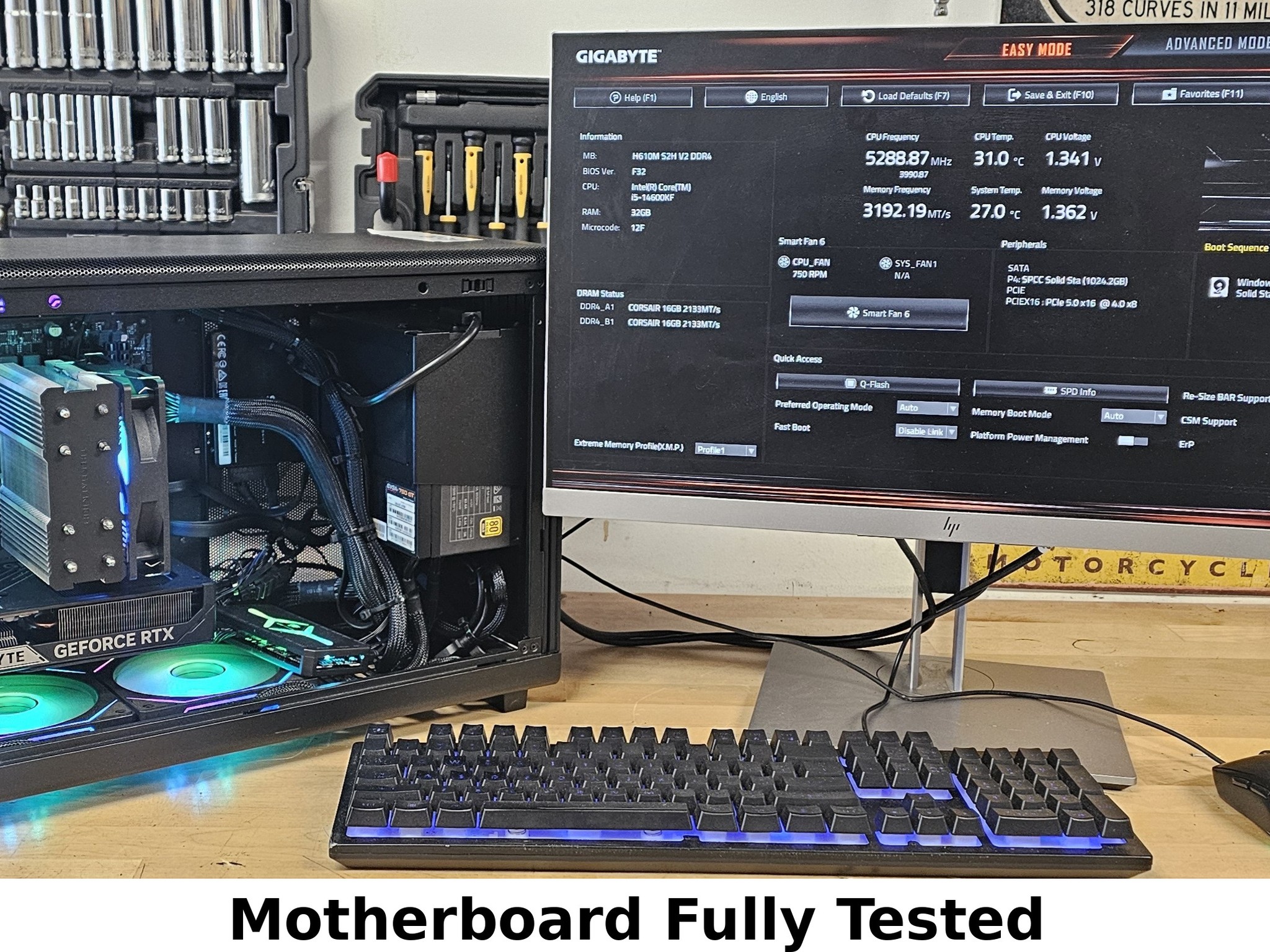 Gigabyte H610M S2H V2 DDR4 LGA1700 mATX Motherboard