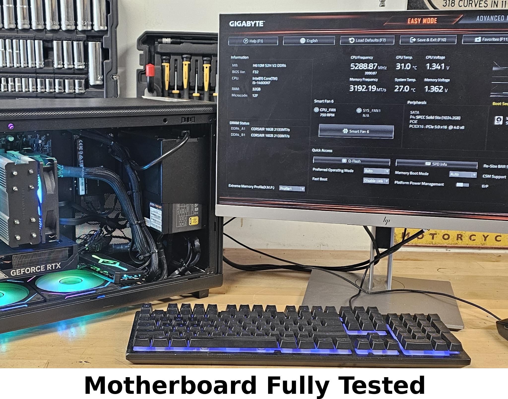 Gigabyte H610M S2H V2 DDR4 LGA1700 mATX Motherboard