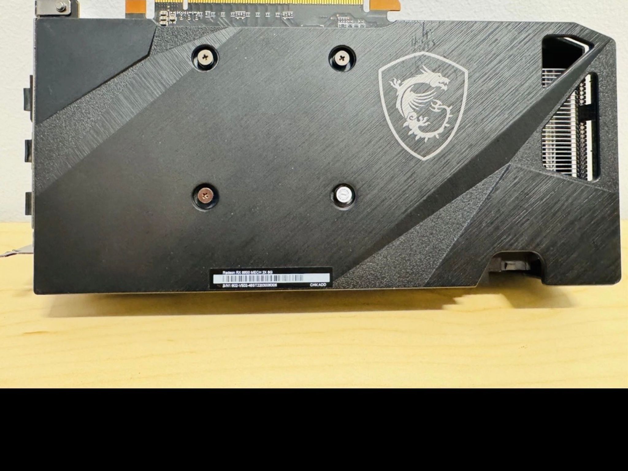 MSI Radeon RX 6600 MECH 2X 8G