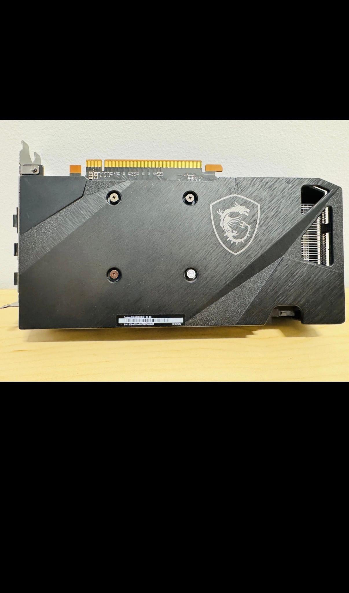 MSI Radeon RX 6600 MECH 2X 8G