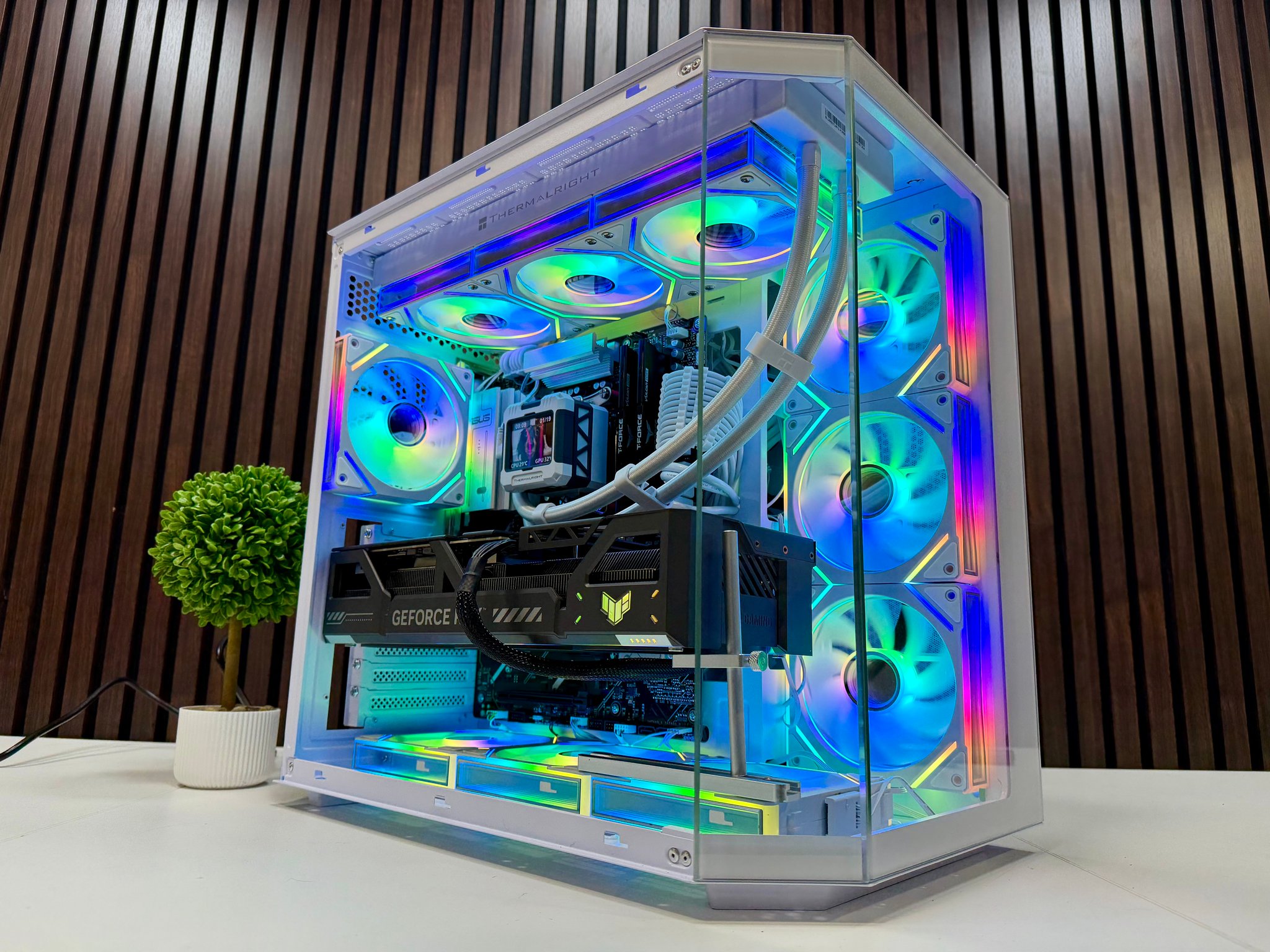 RTX 5090 | Ryzen 9950X3D | 64GB DDR5 | 2TB M.2 Gen 5 | 1200 Watt Gold PSU | ARGB Fans | Windows 11