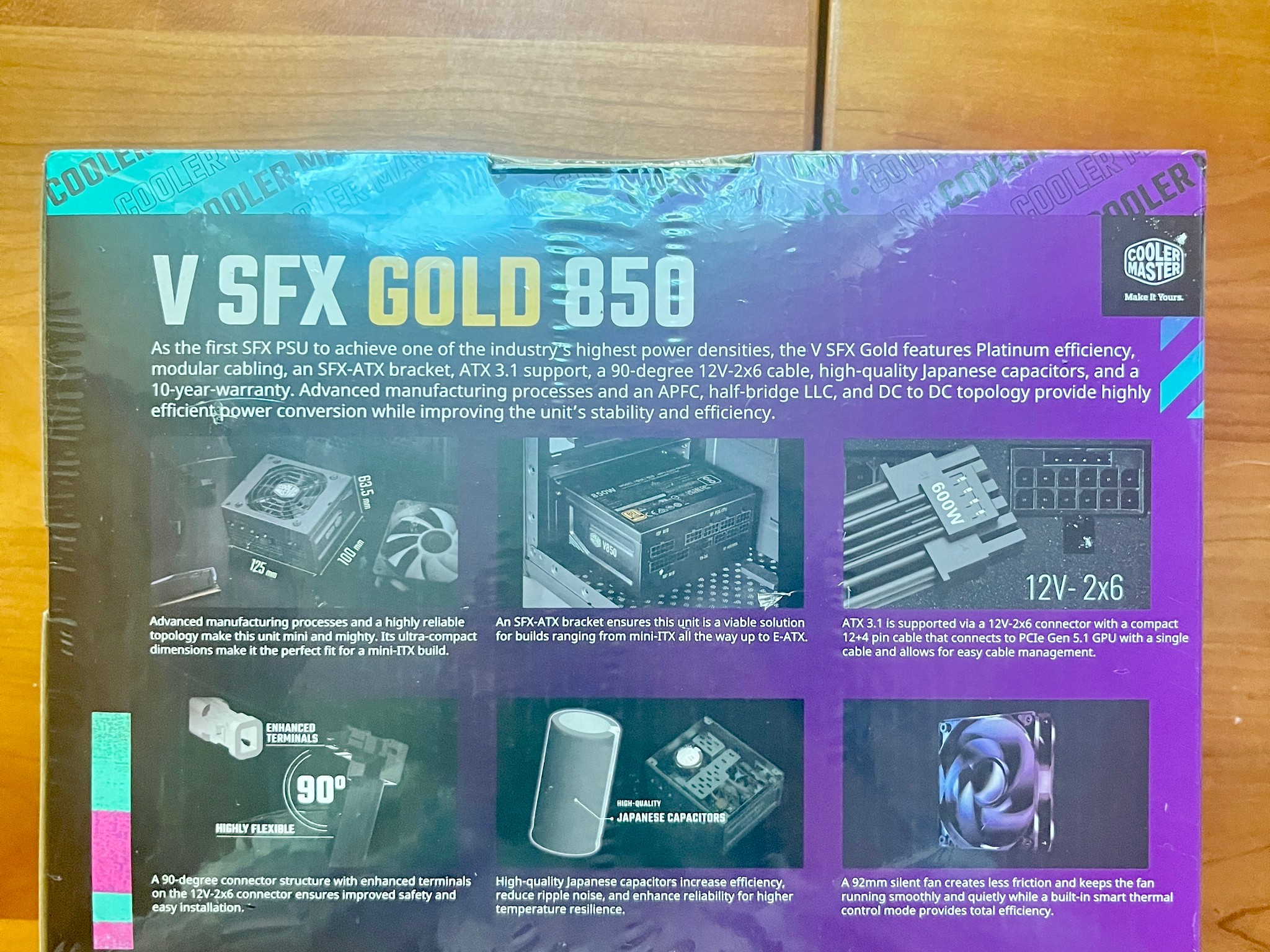 BNIB (Sealed)! Cooler Master V SFX 850 80+ Gold (US Plug)