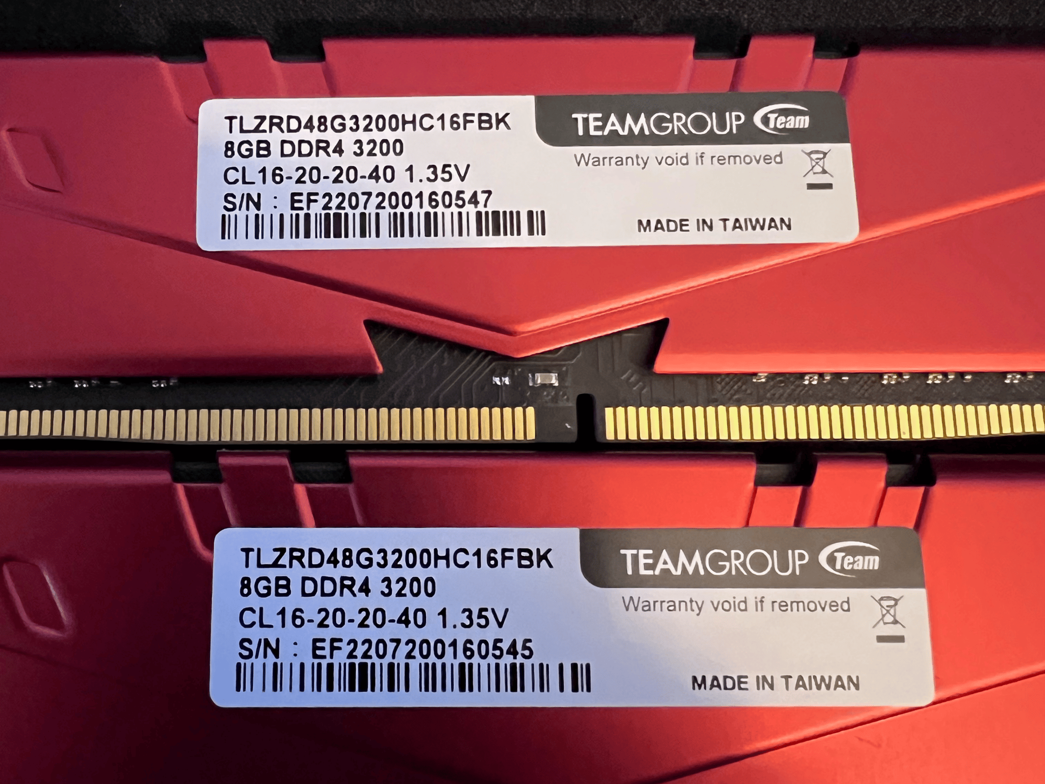 Team T-Force Vulcan 16 GB