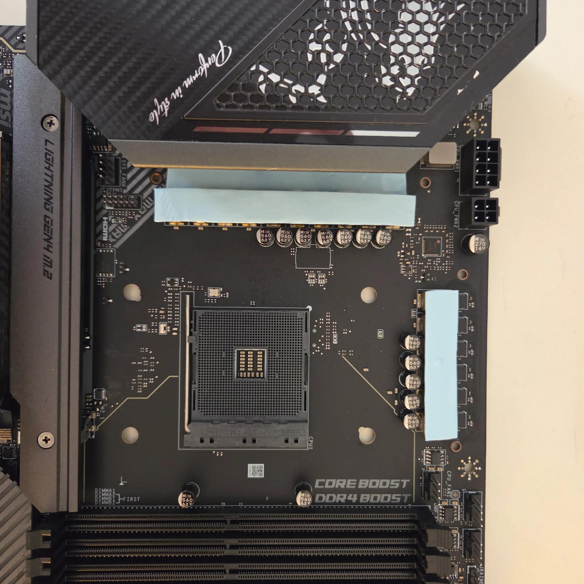 MSI MPG X570S EK Carbon Custom Watercooling Motherboard AM4