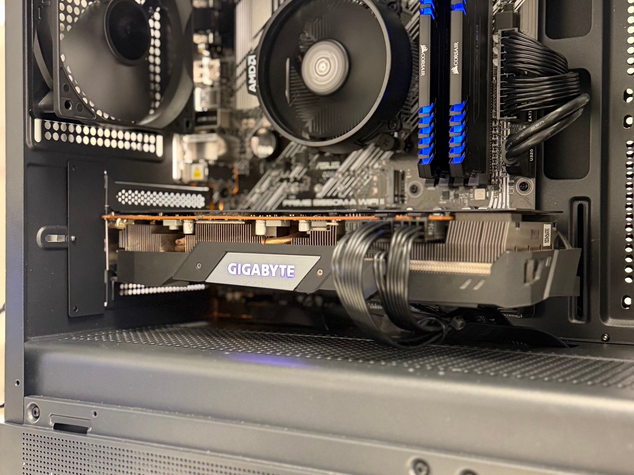 🖤 BLACKWOOD | Ryzen 7 5700G | RX 5700 XT 8GB | 16GB RAM | 500GB SSD | WiFi Gaming PC