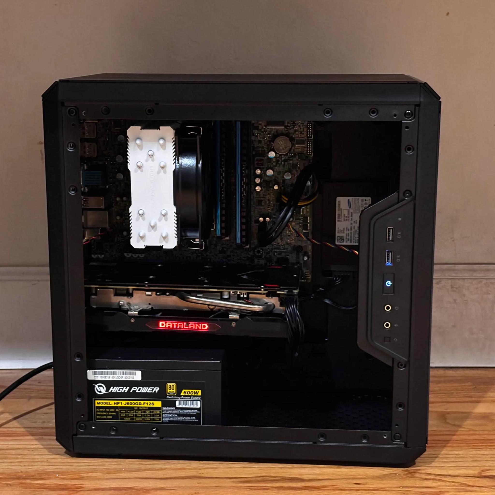 Commission - Ultra Budget Gaming PC (RX 580 8GB, Xeon E3-1240V3, 16GB DDR3, 256GB SATA SSD)
