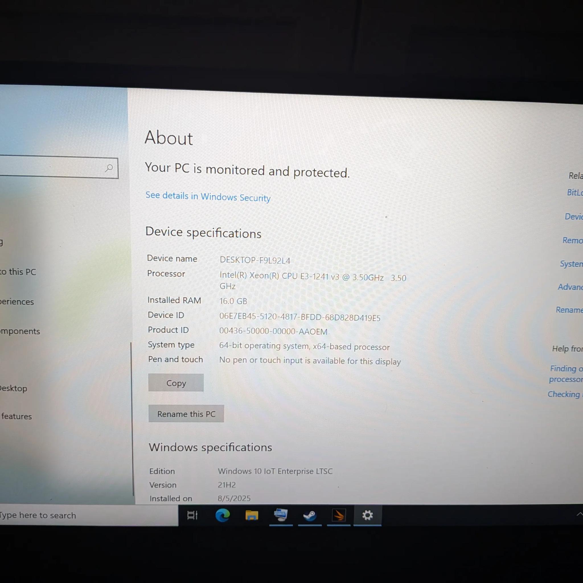 Budget GAMING PC | Intel Xeon (Like I7)| Nvidia GTX 980 4gb| 16GB RAM| Windows 10 LTSOC-iot|