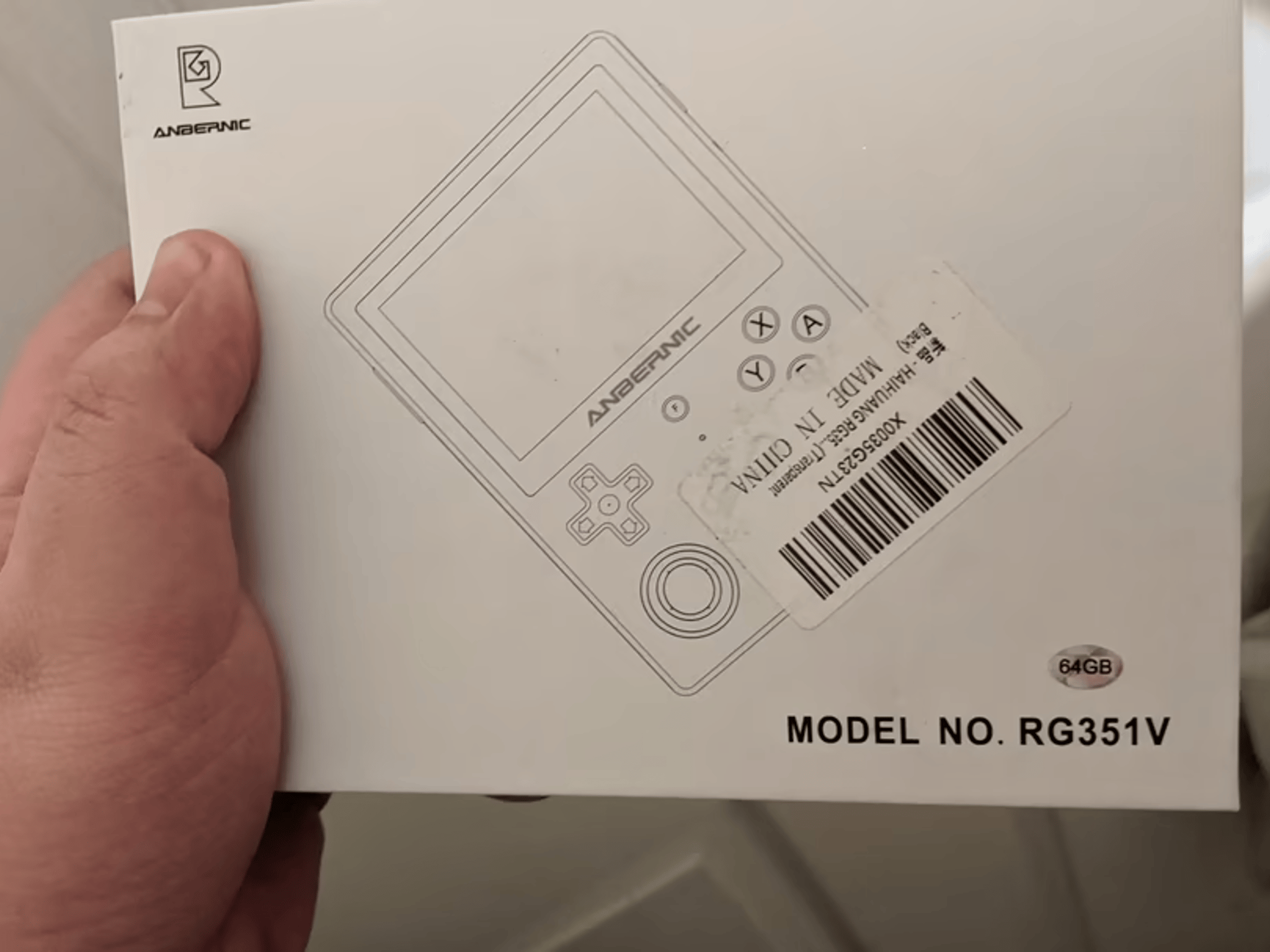 BNIB Anbernic RG351V, Black