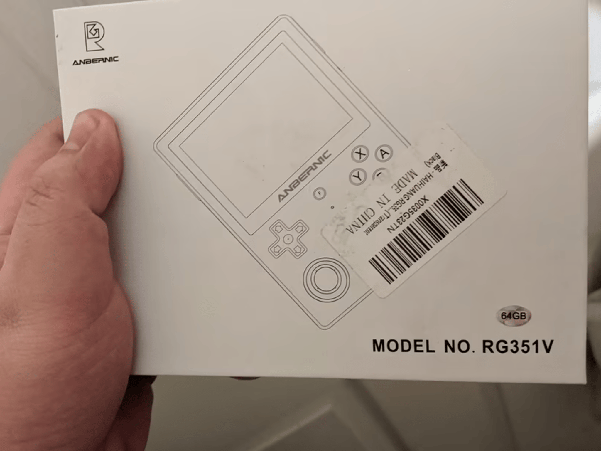 BNIB Anbernic RG351V, Black