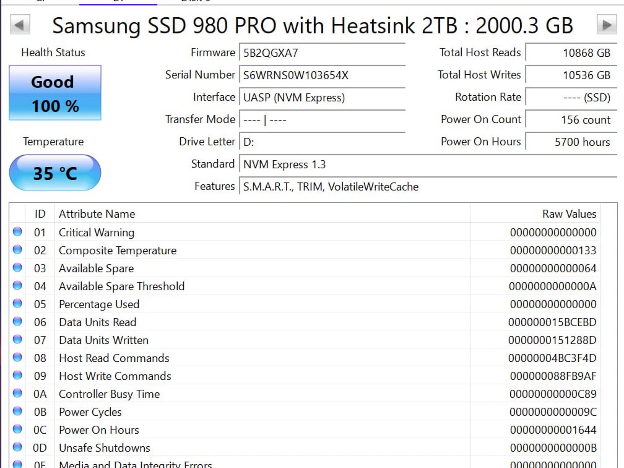Samsung 980 PRO with Heatsink 2TB