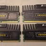 Corsair Vengeance DDR3 16GB (4x4GB) 1600MHz PC3-12800 Desktop RAM Memory DIMM