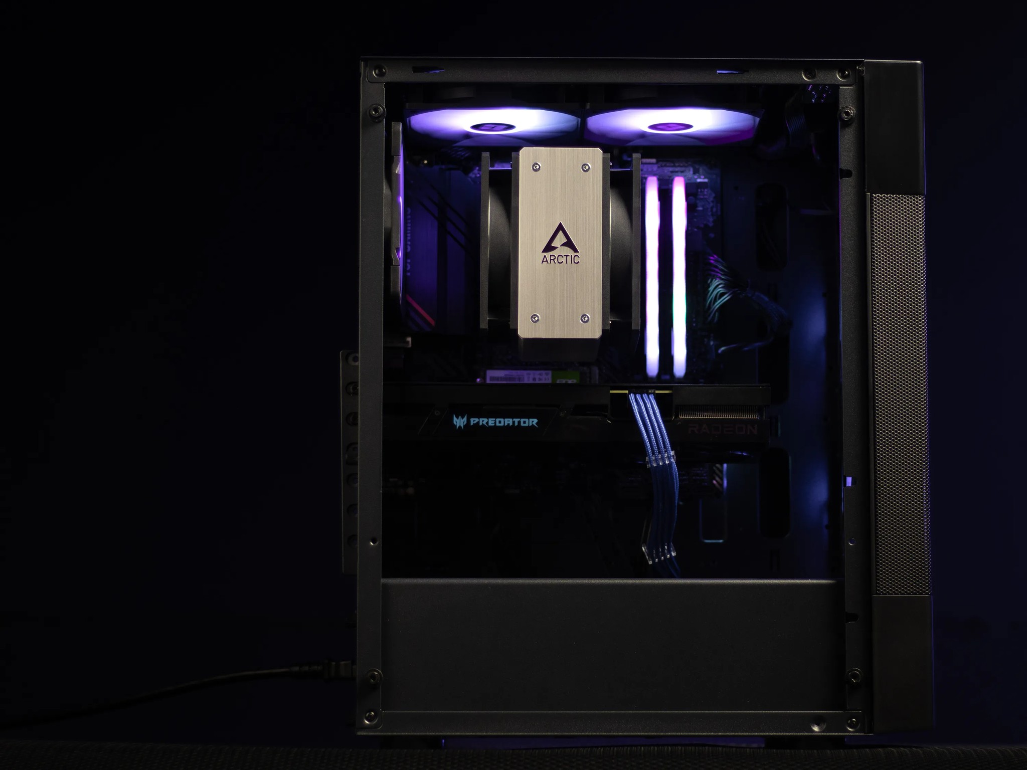 “Cyb3rThr4sh3r” RX 7600 8GB  Ryzen 5 5600G 32GB Windows 11 Pro 2.3TB Workstation Gaming PC
