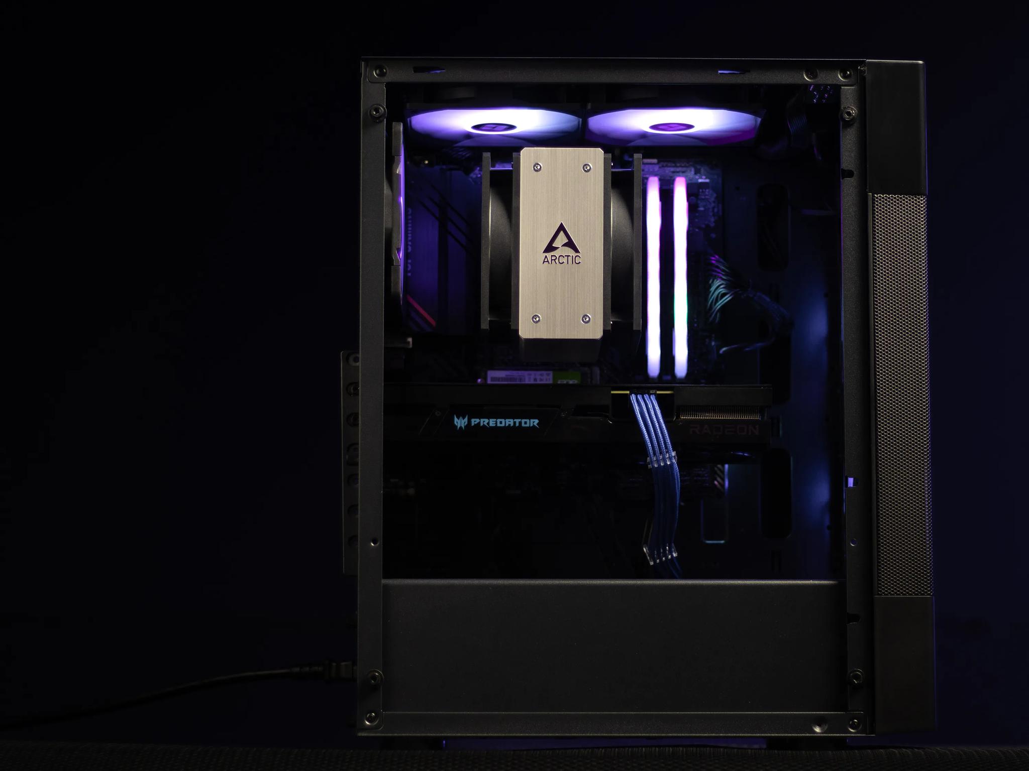 “Cyb3rThr4sh3r” RX 7600 8GB  Ryzen 5 5600G 32GB Windows 11 Pro 2.3TB Workstation Gaming PC