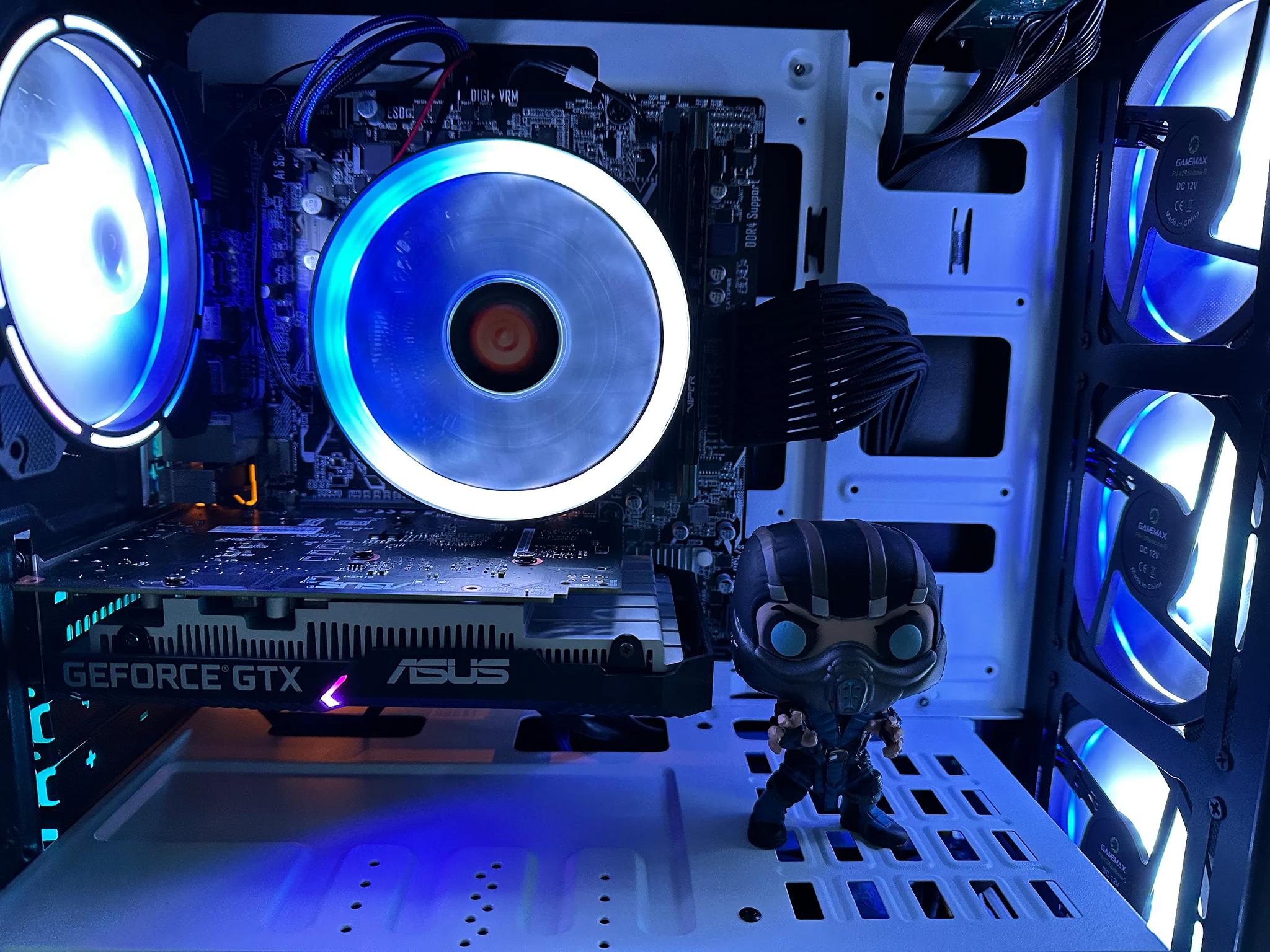 🧊❄️Sub-Zero🧊❄️||Gaming PC-Nvidia GTX 1650 4GB-AMD Ryzen 5 1600-512GB NVME SSD-16GB DDR4 RAM