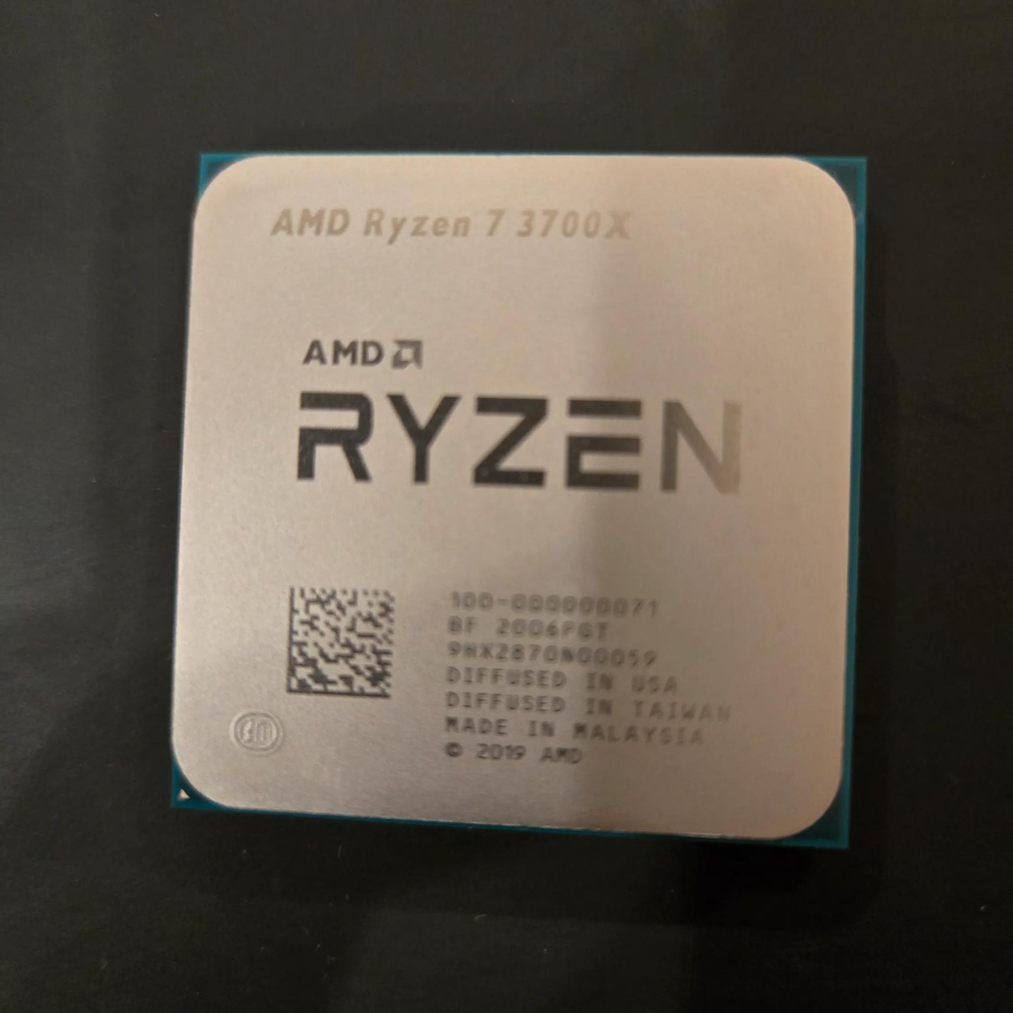 AMD Ryzen 7 3700X 8-Core, 16-Thread Unlocked Desktop Processor (AM4 Socket)