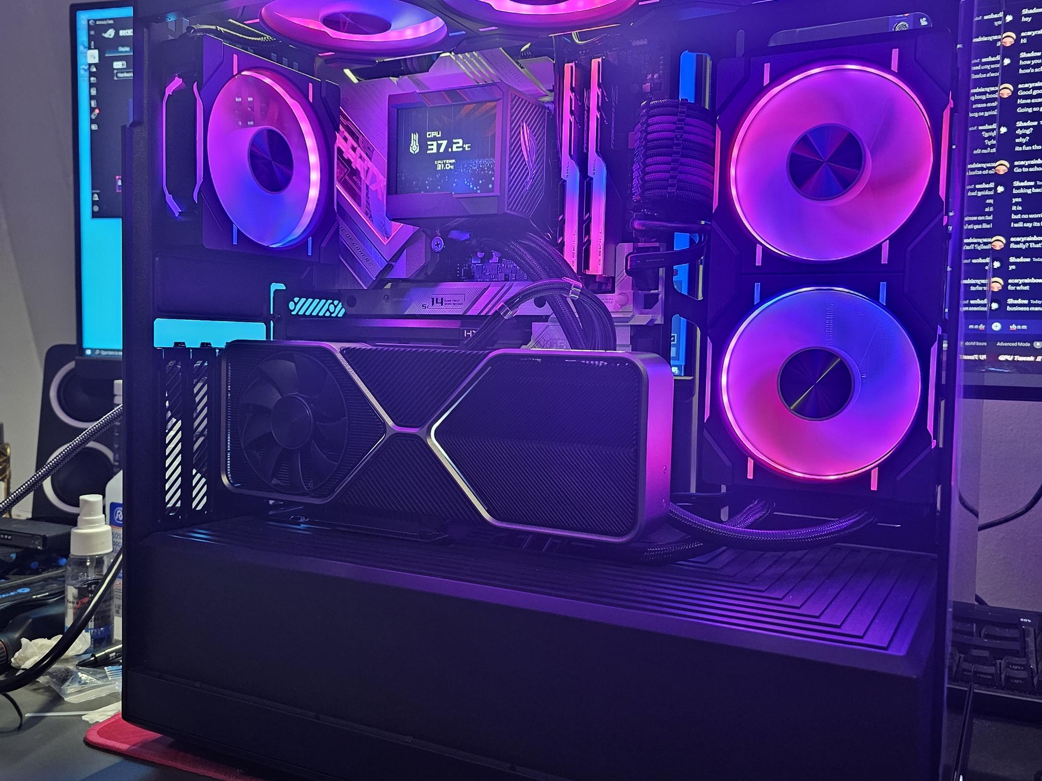 CUSTOM GAMING PC w NVIDIA RTX 3080 FE// i7 12700K // 1TB NVMe