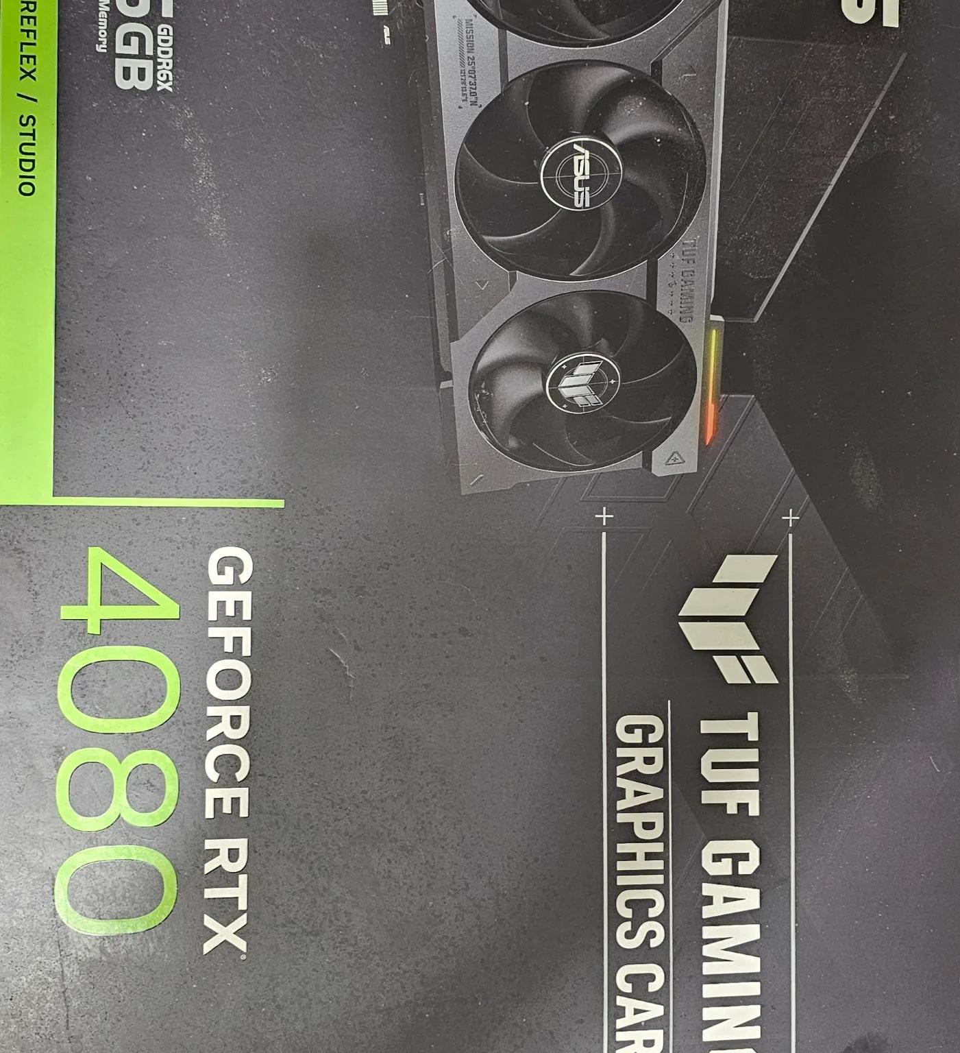 Used Asus 4080 Tuf gaming OC edition