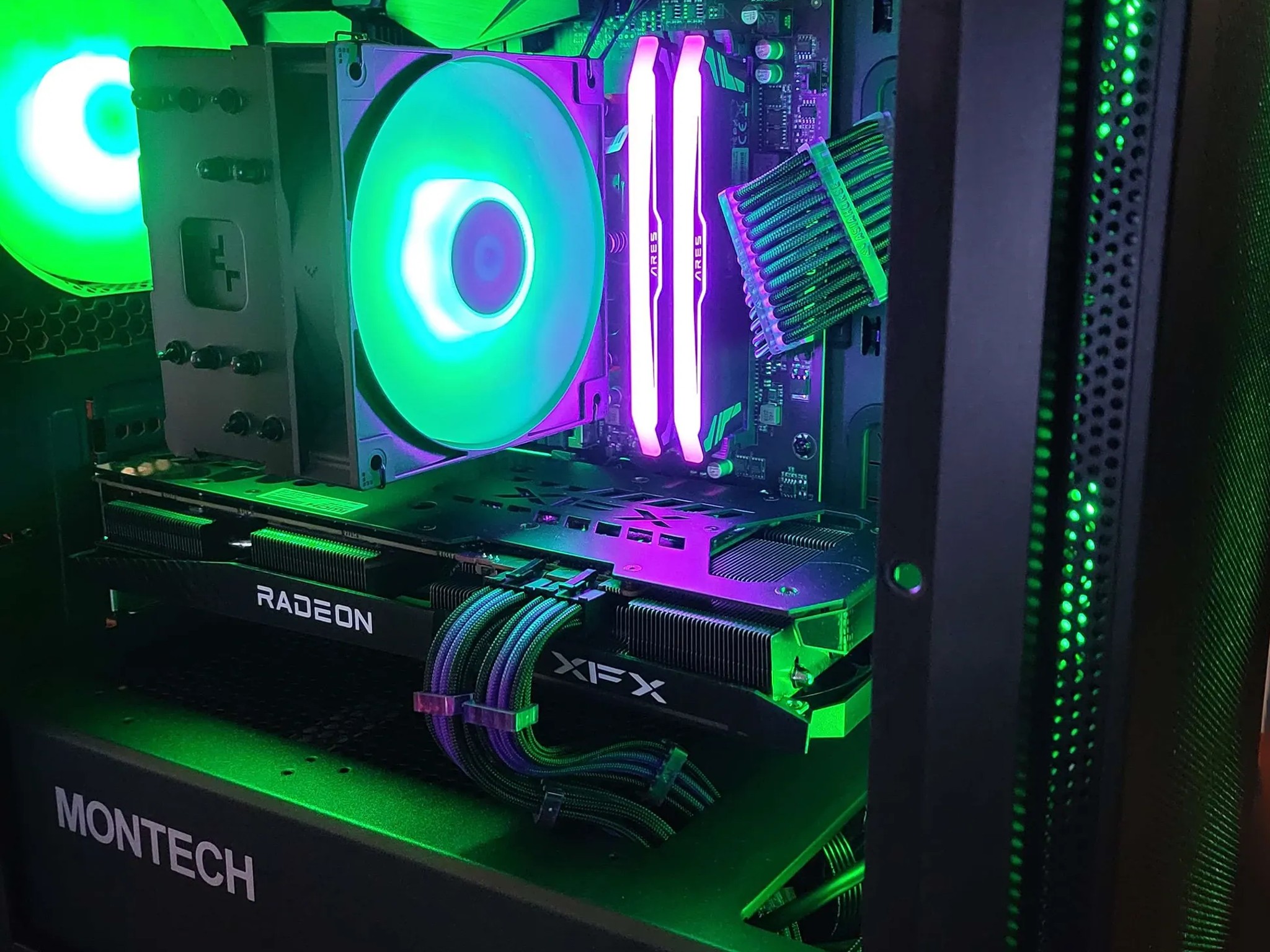 Price Drop! Great 1440P gaming PC. 5600X3D/ 6700XT 12GB/ 1TB SSD/ 32GB RAM / Wifi+BT/ WIN10 Pro