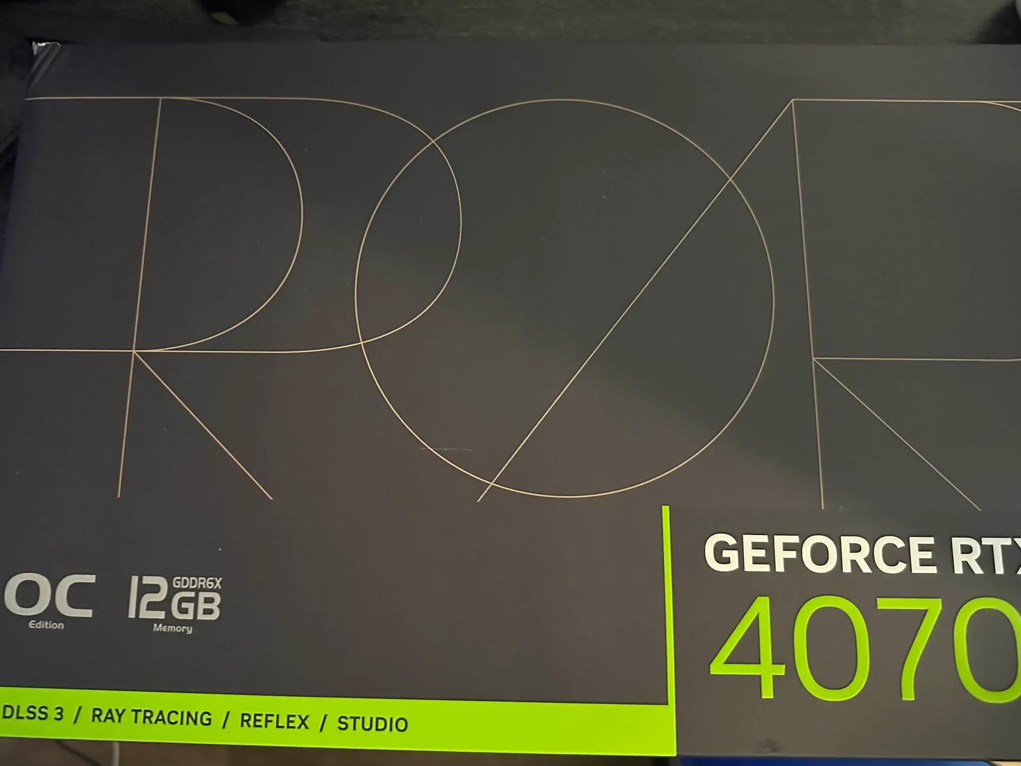 RTX 4070: ASUS Proart OC