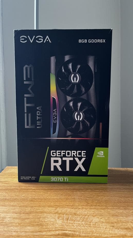 EVGA GeForce RTX 3070 Ti FTW3 ULTRA GAMING 8GB GDDR6X Graphics Card