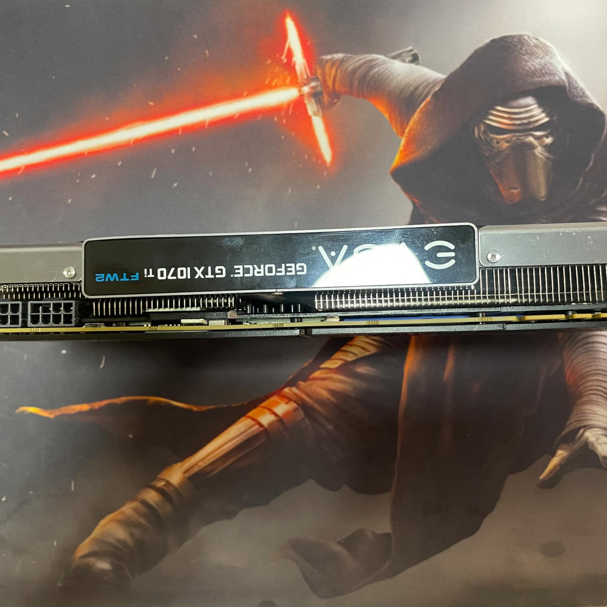 EVGA GeForce GTX 1070 Ti FTW2 GAMING, 08G-P4-6775-KR, 8GB GDDR5