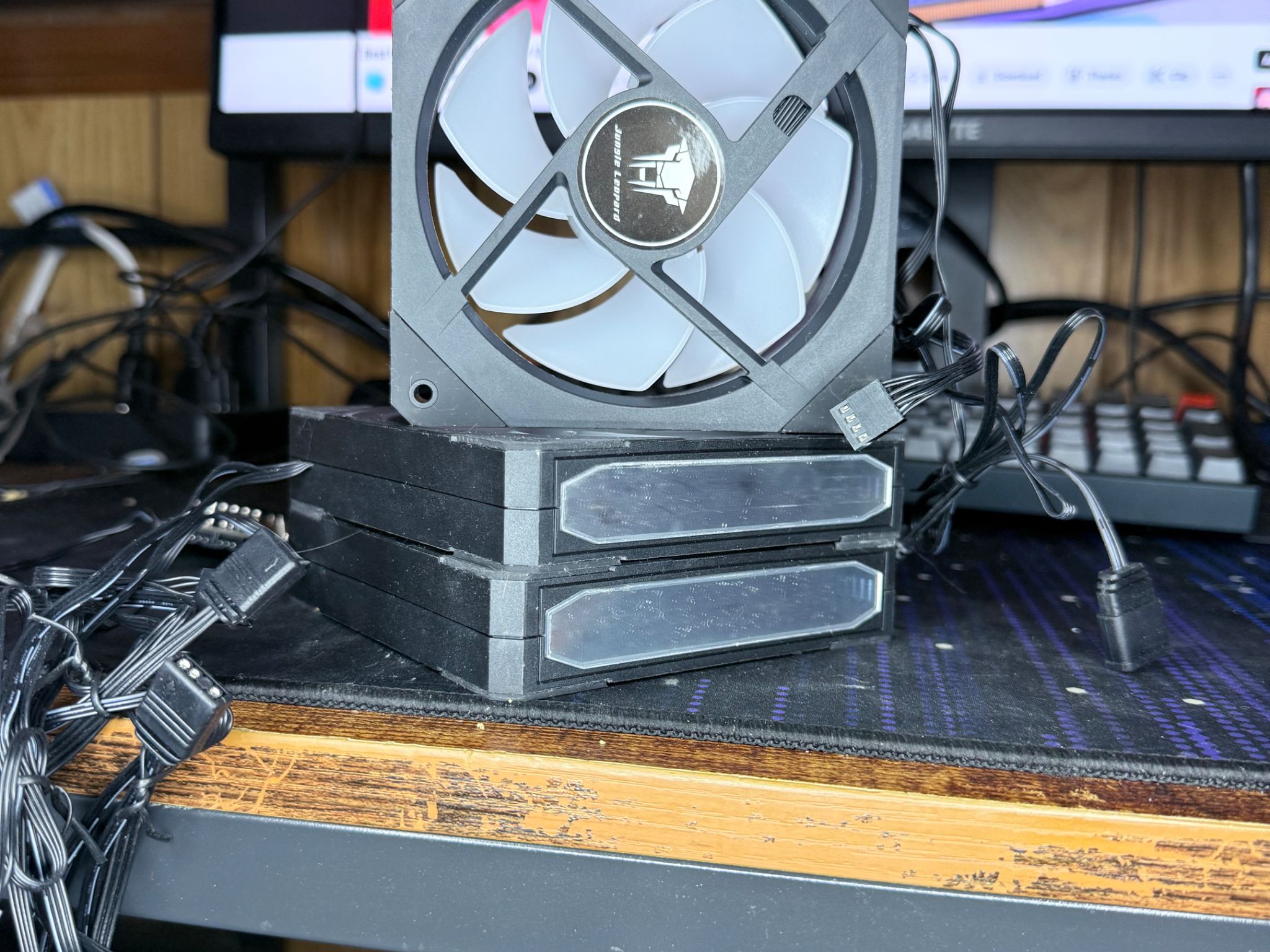 Huge Fan Bundle Multiple ARGB Fans Few NON-RGB