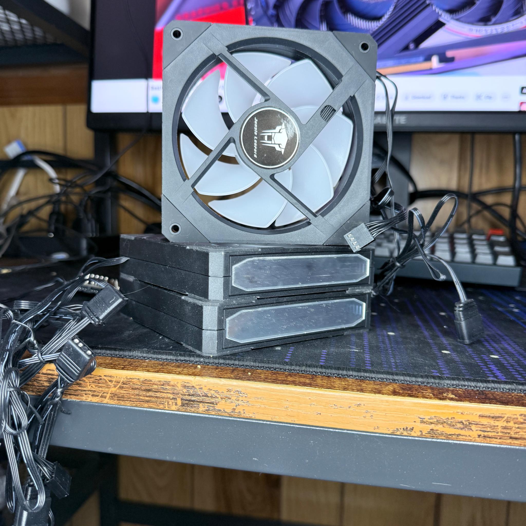 Huge Fan Bundle Multiple ARGB Fans Few NON-RGB
