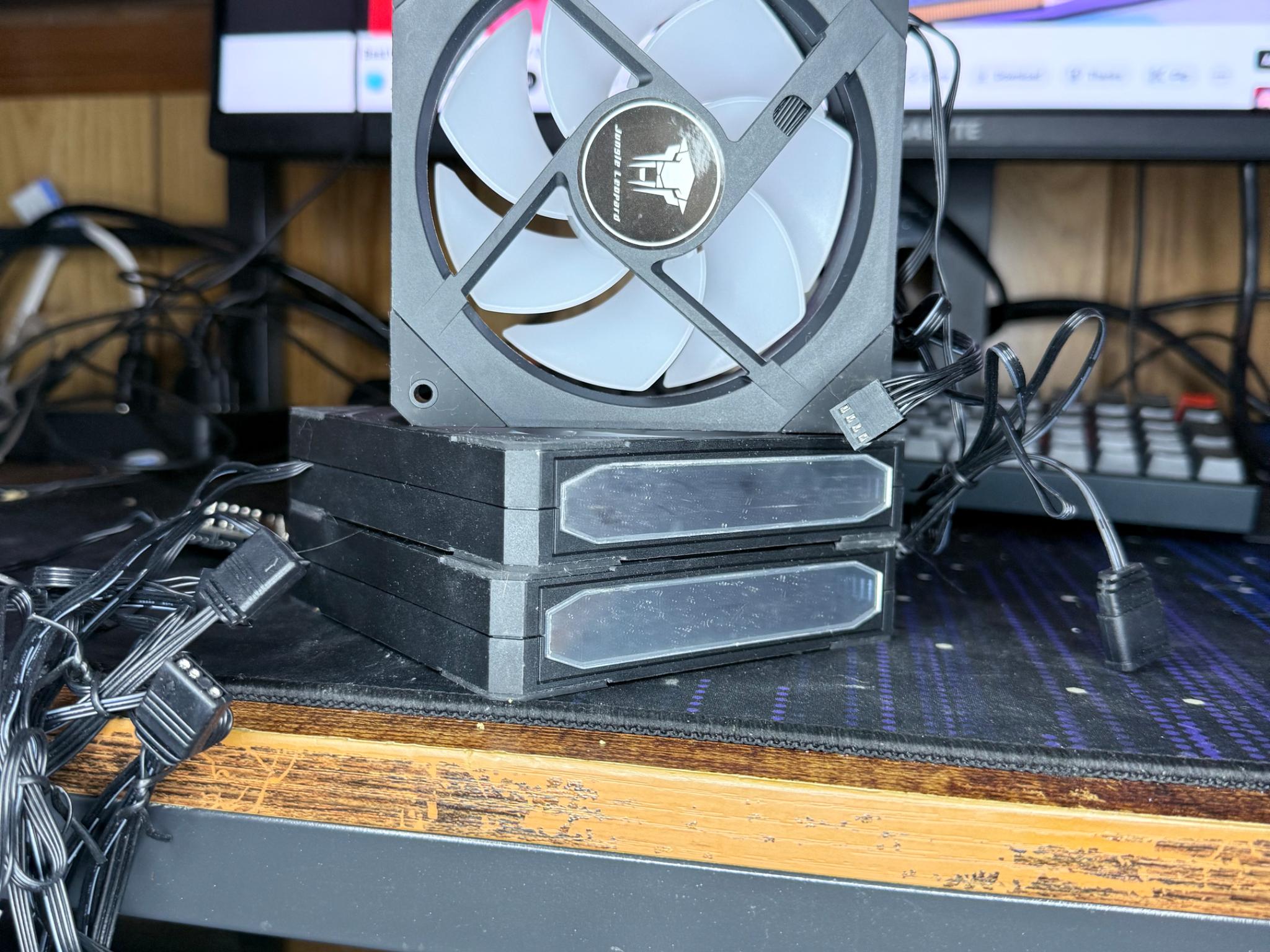 Huge Fan Bundle Multiple ARGB Fans Few NON-RGB