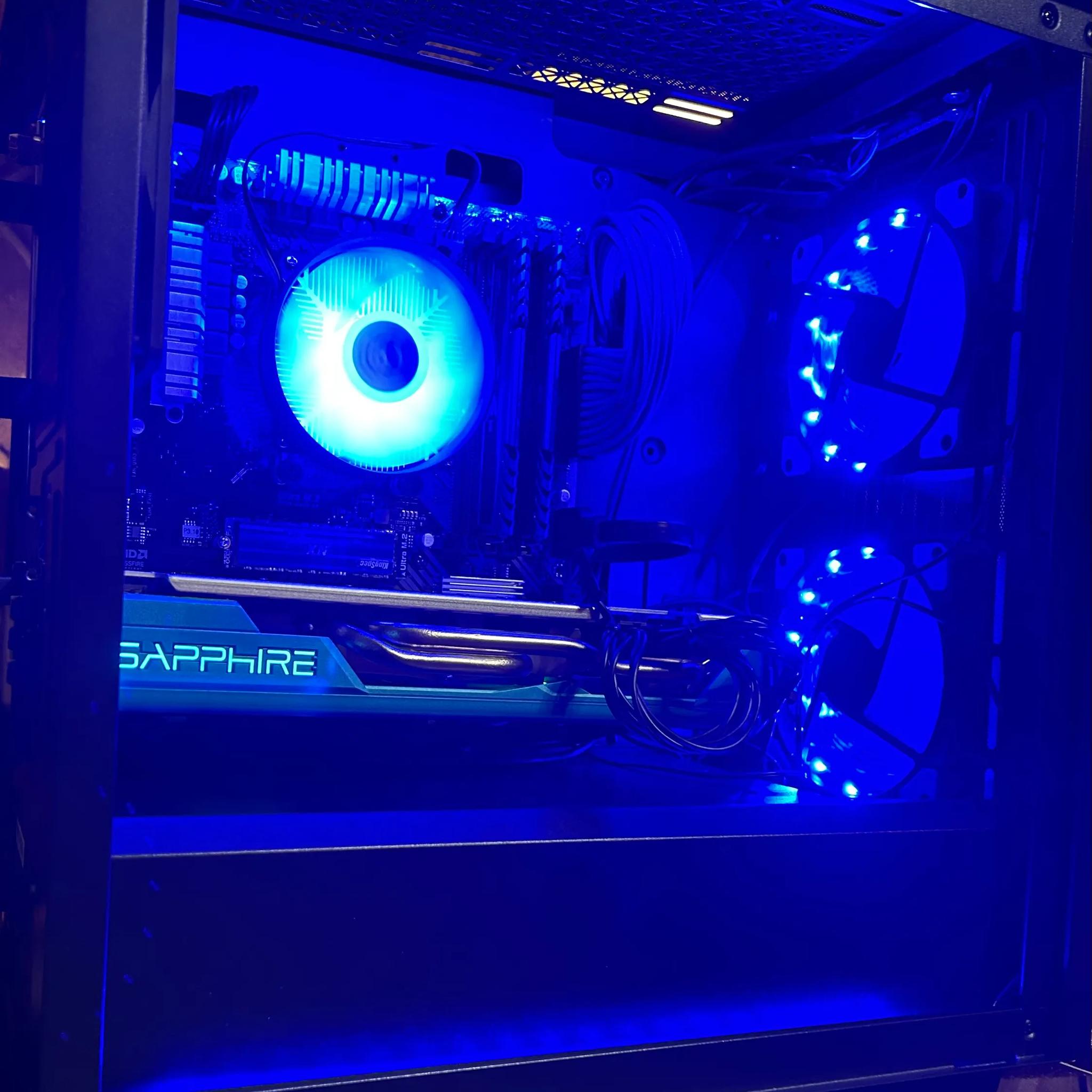 Black and Blue Budget Beast SALE updated to 32 gb ram