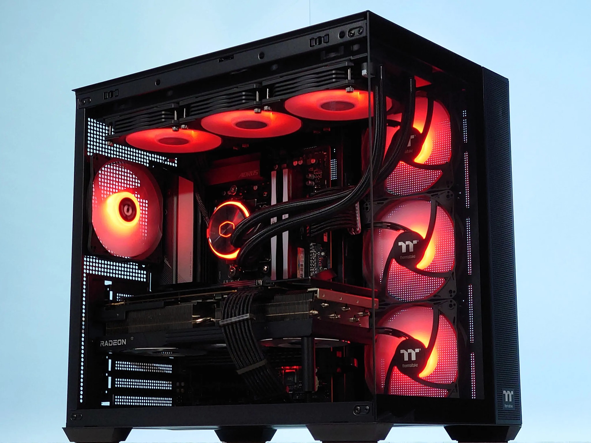 🫗🧊Liquid Cooled Gaming PC⚡AMD RX 7900 XT 20GB⚡Intel i5 13600KF 14 core⚡32GB DDR5⚡1TB SSD