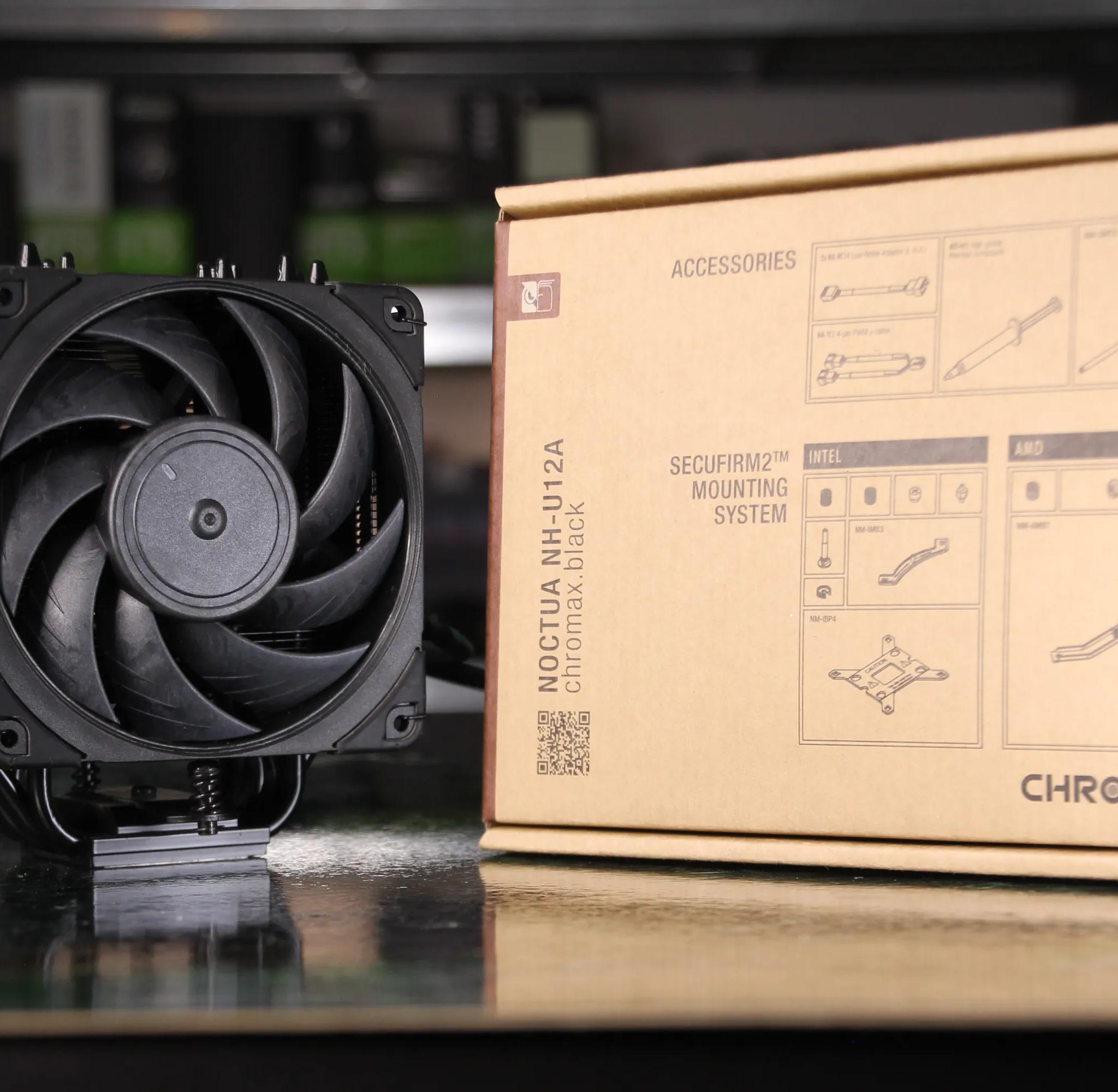 Noctua NH-U12A chromax.black CPU Cooler