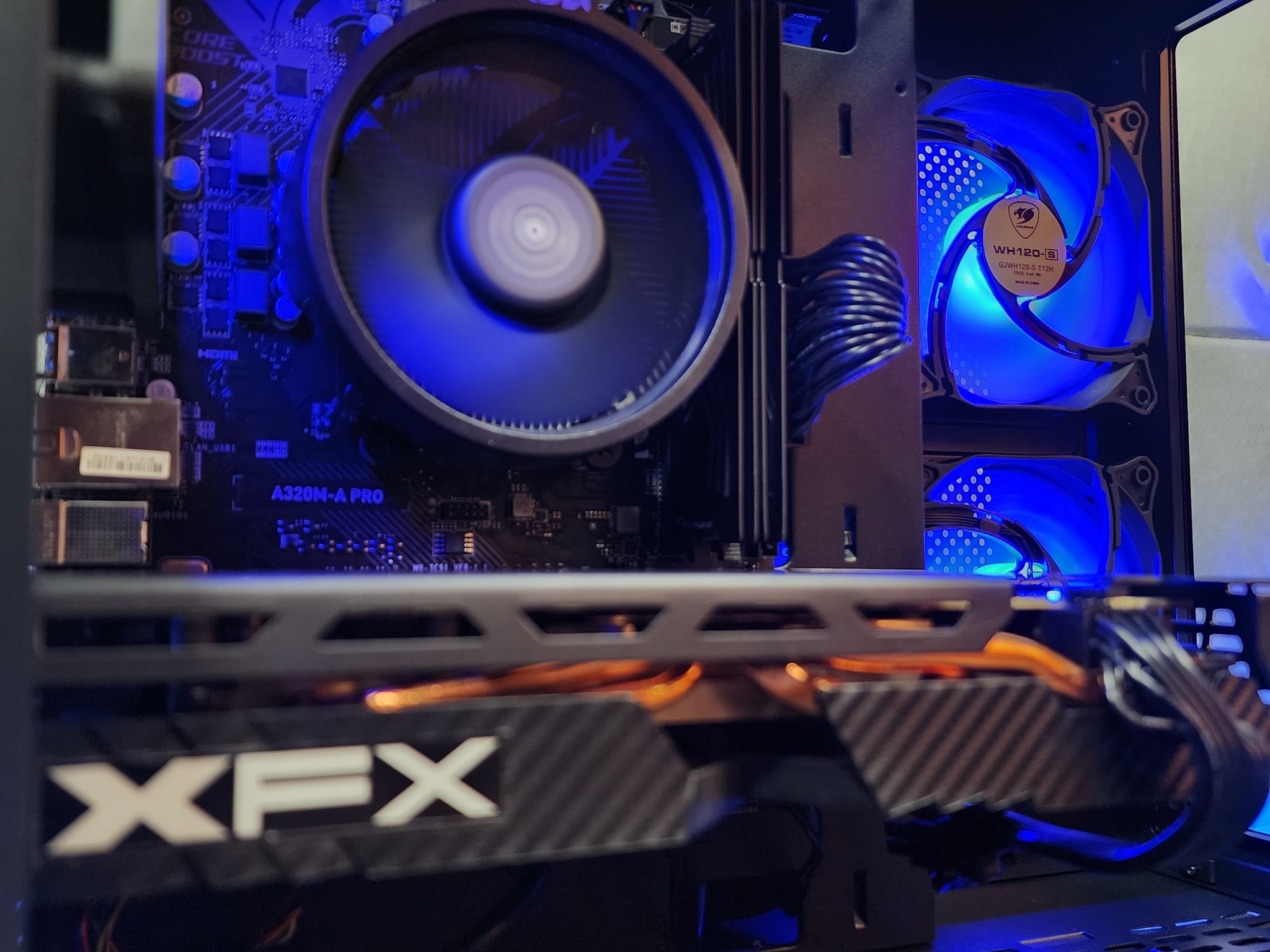 💙🖤💜 XFX RX 580 8GB // AMD Ryzen 5 1600AF // Neo Forza 16GB 3600MHz