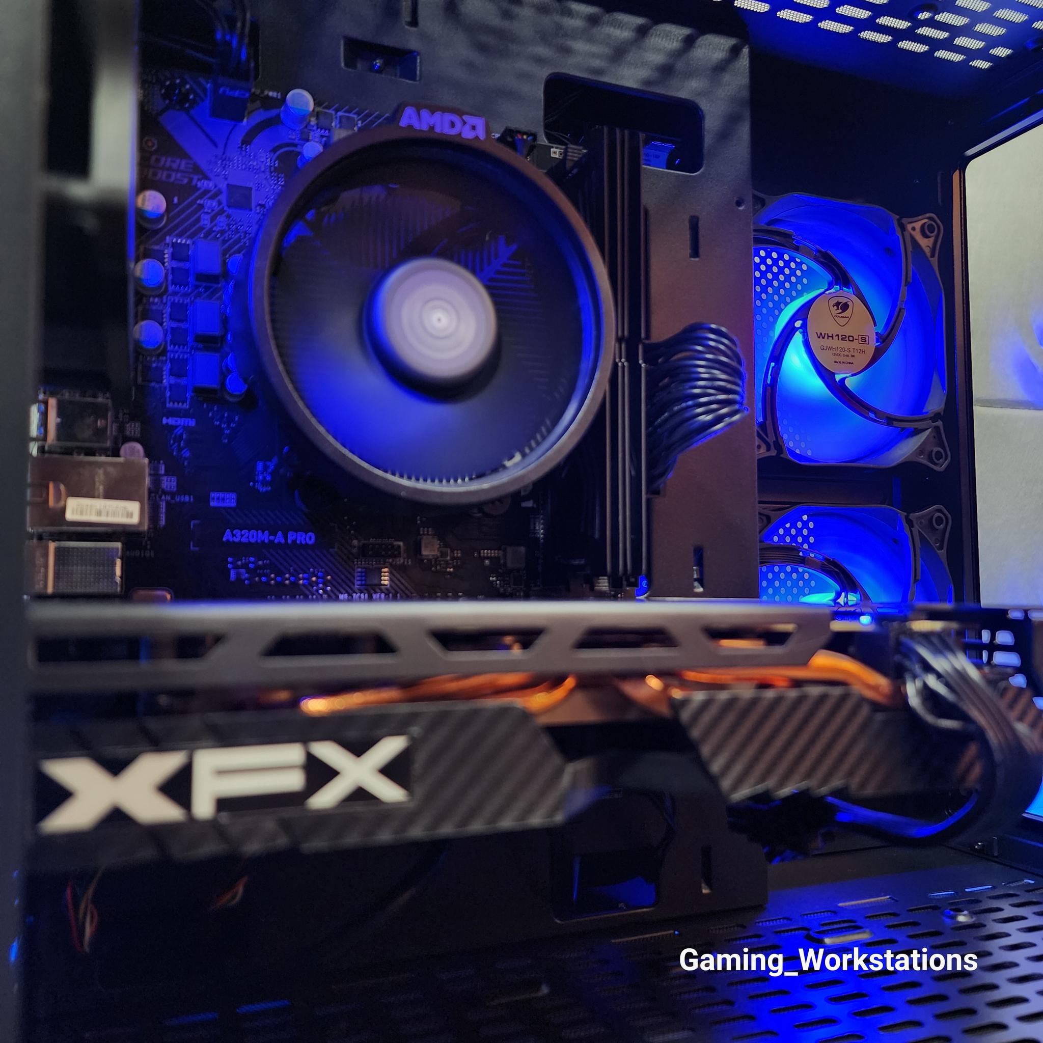 💙🖤💜 XFX RX 580 8GB // AMD Ryzen 5 1600AF // Neo Forza 16GB 3600MHz