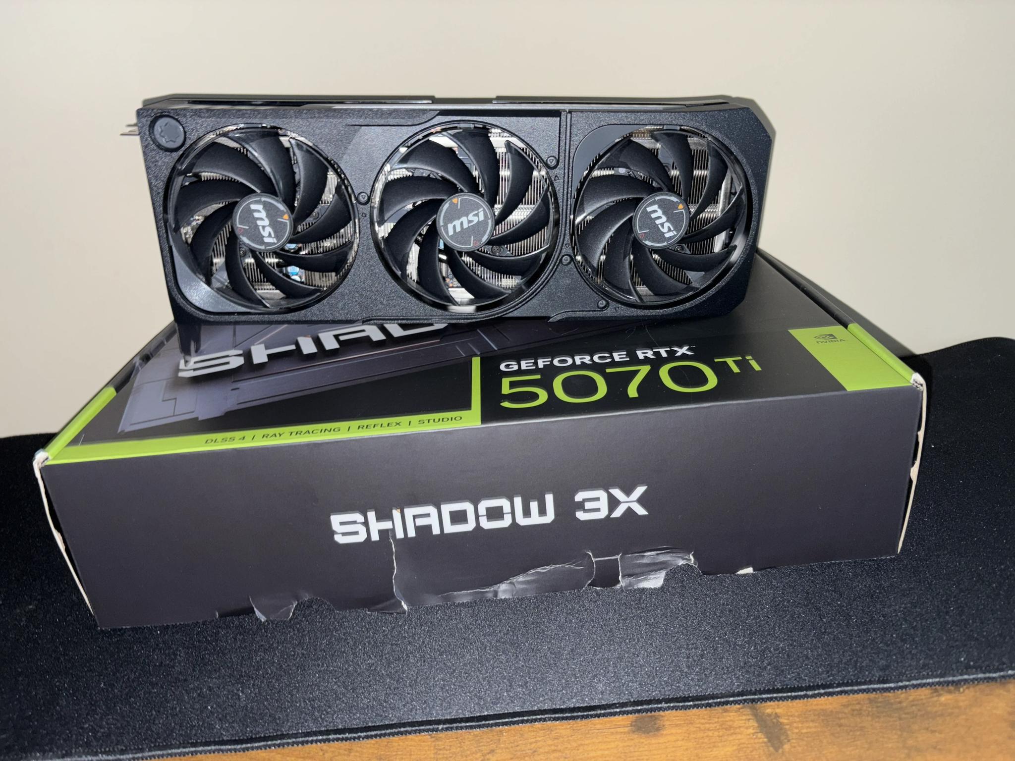 MSI GeForce RTX 5070 Ti 16G SHADOW 3X