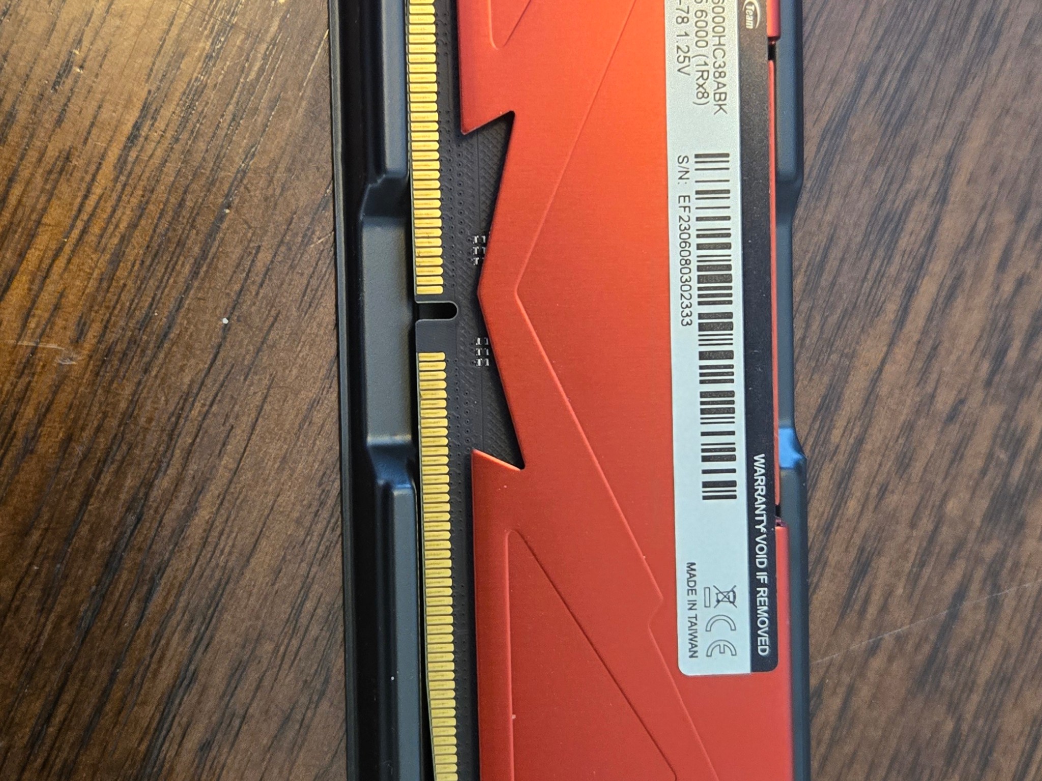 TForce DDR5 single stick 16GB 6000MT/S