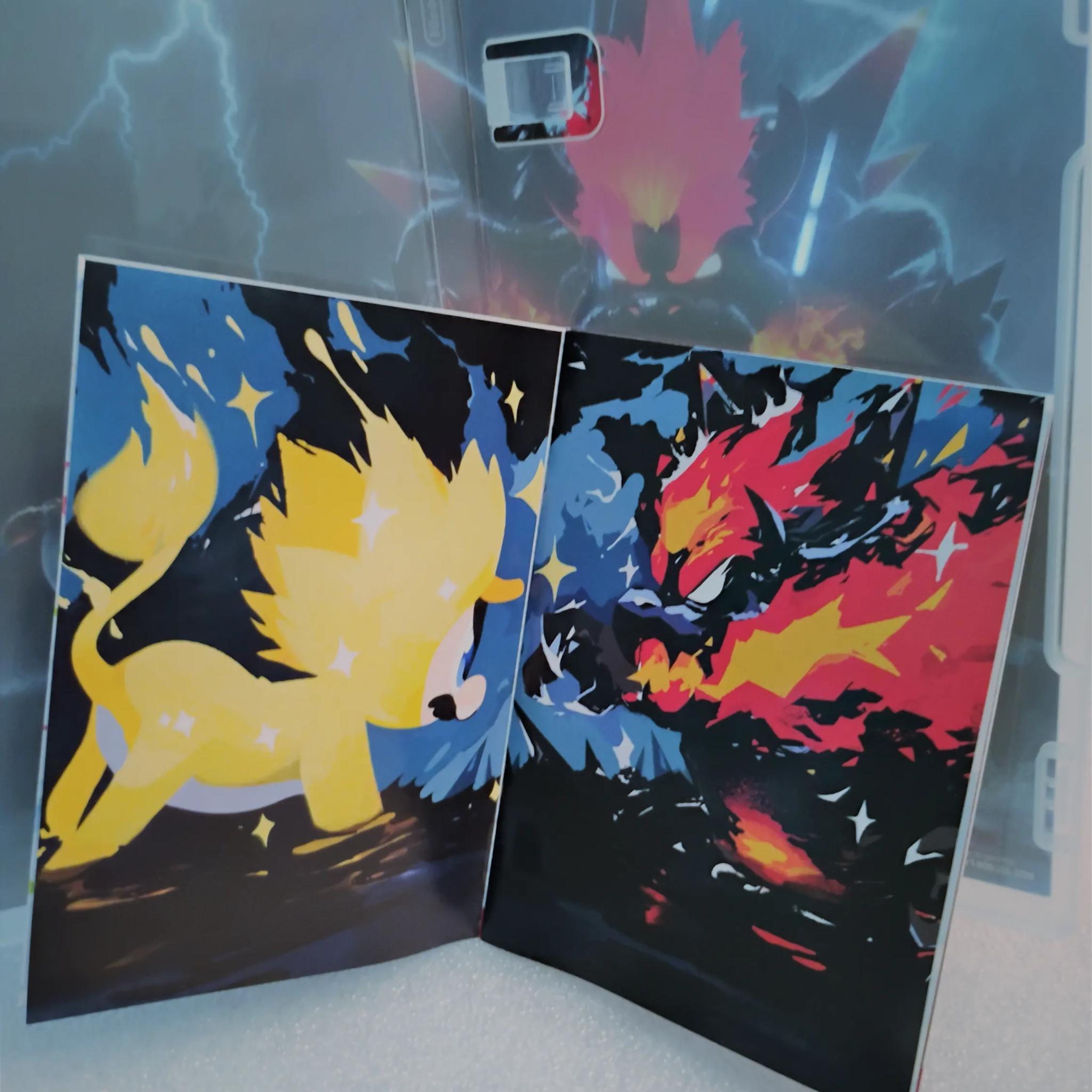 Rare Nintendo Fanart * Cover + Instruction Booklet Bowser's Fury Mario 3D World with Switch Games