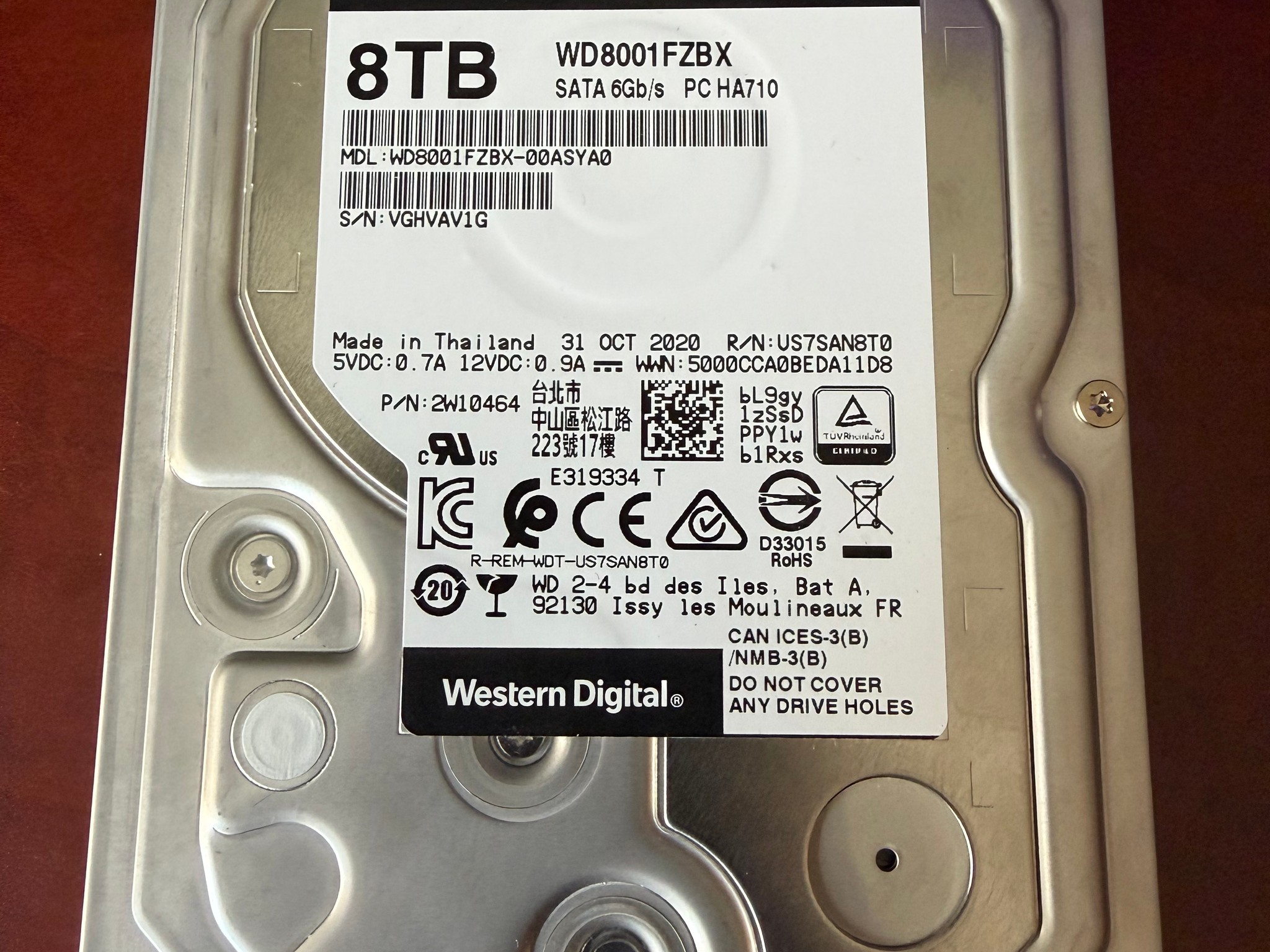 WD_BLACK 8TB 7200 RPM