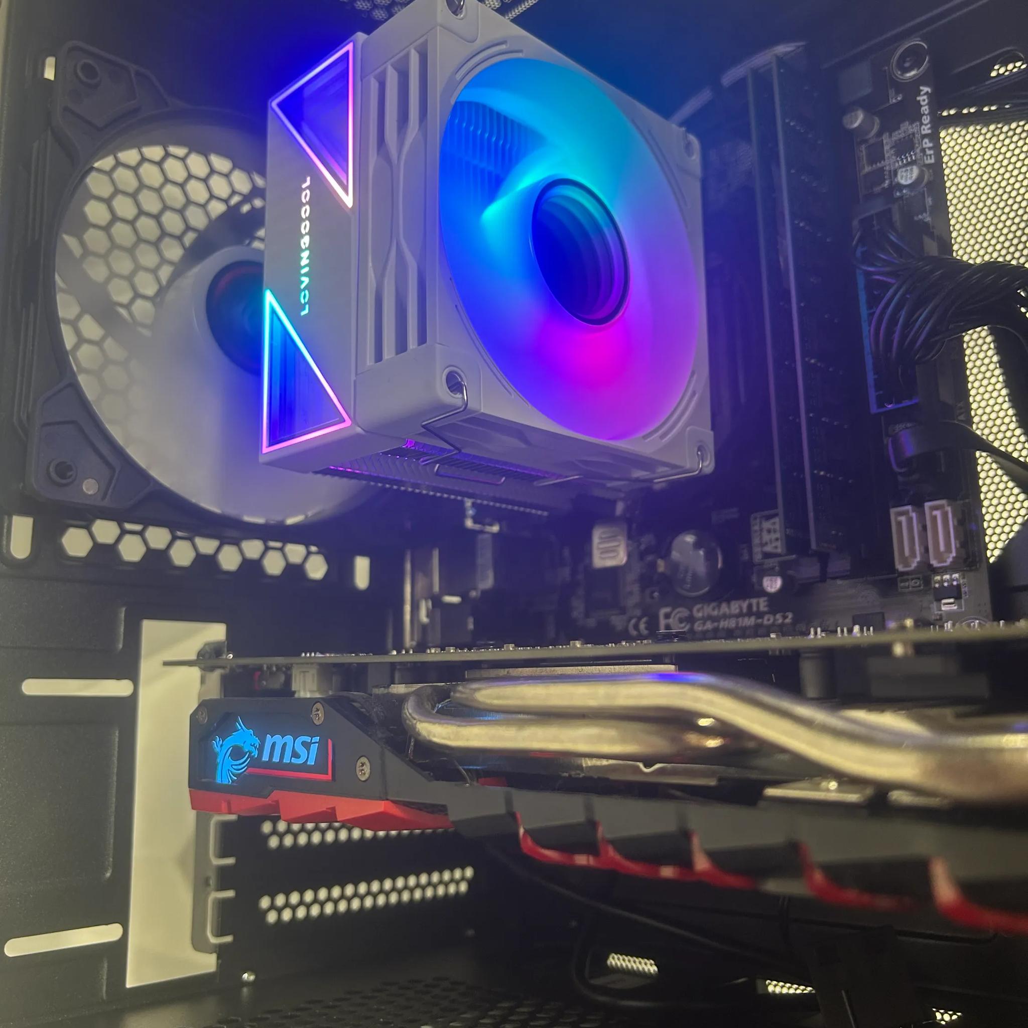 🥶🧊//ICEBERG Mini// - Core i7 4770S, RX 570 8GB, 16GB, 512GB SSD🥶🧊