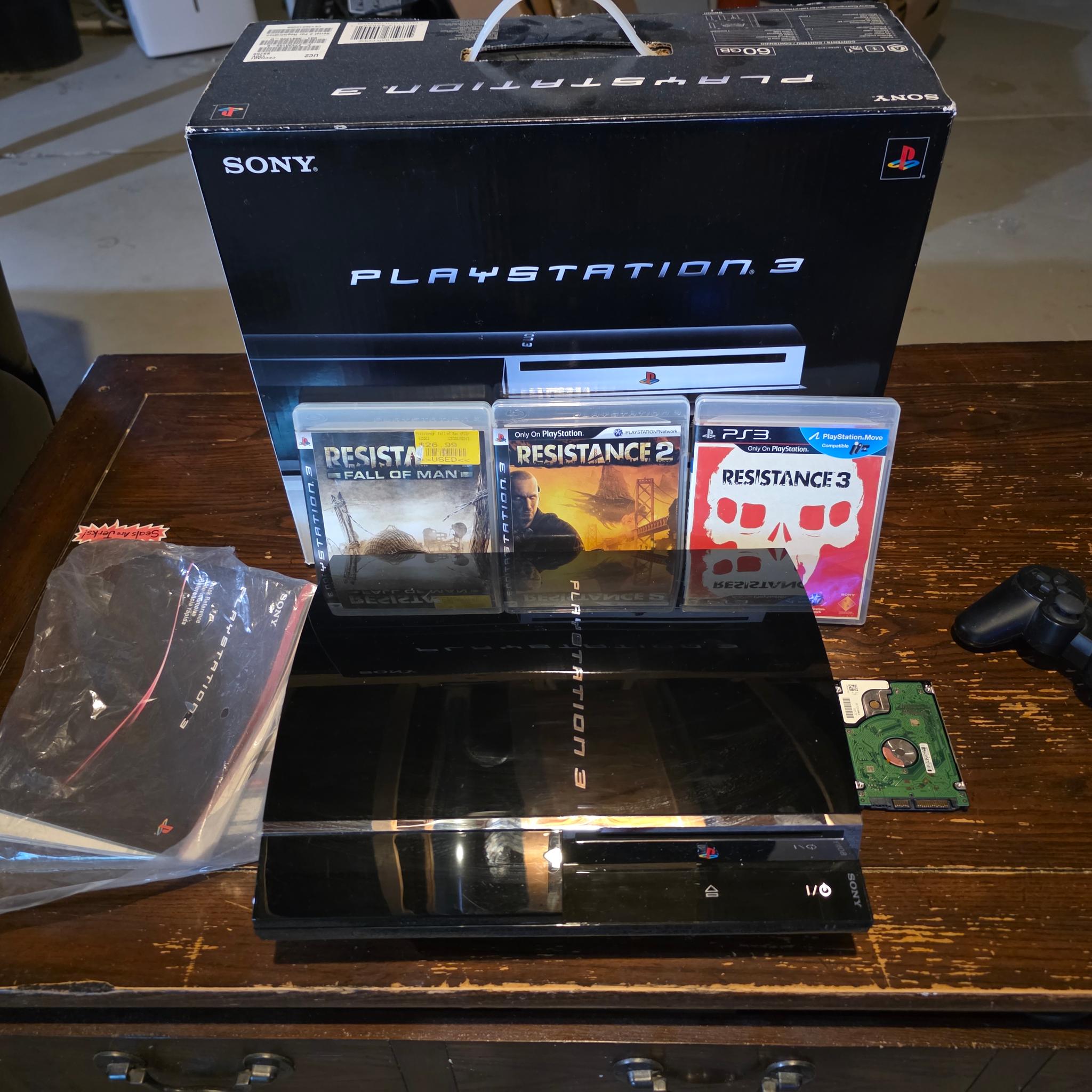 PlayStation 3 60GB with Resistance Series