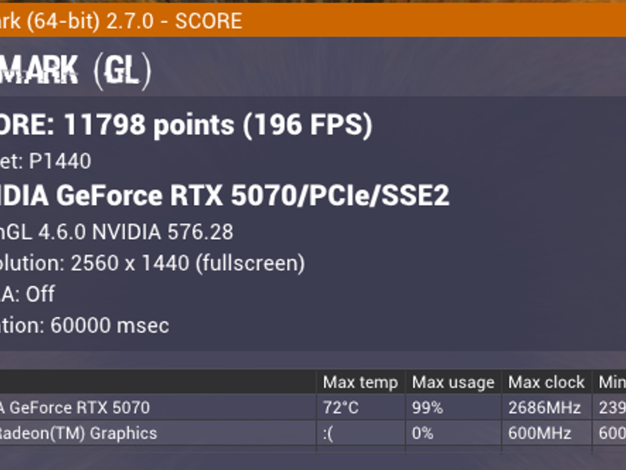 PNY RTX 5070 OC