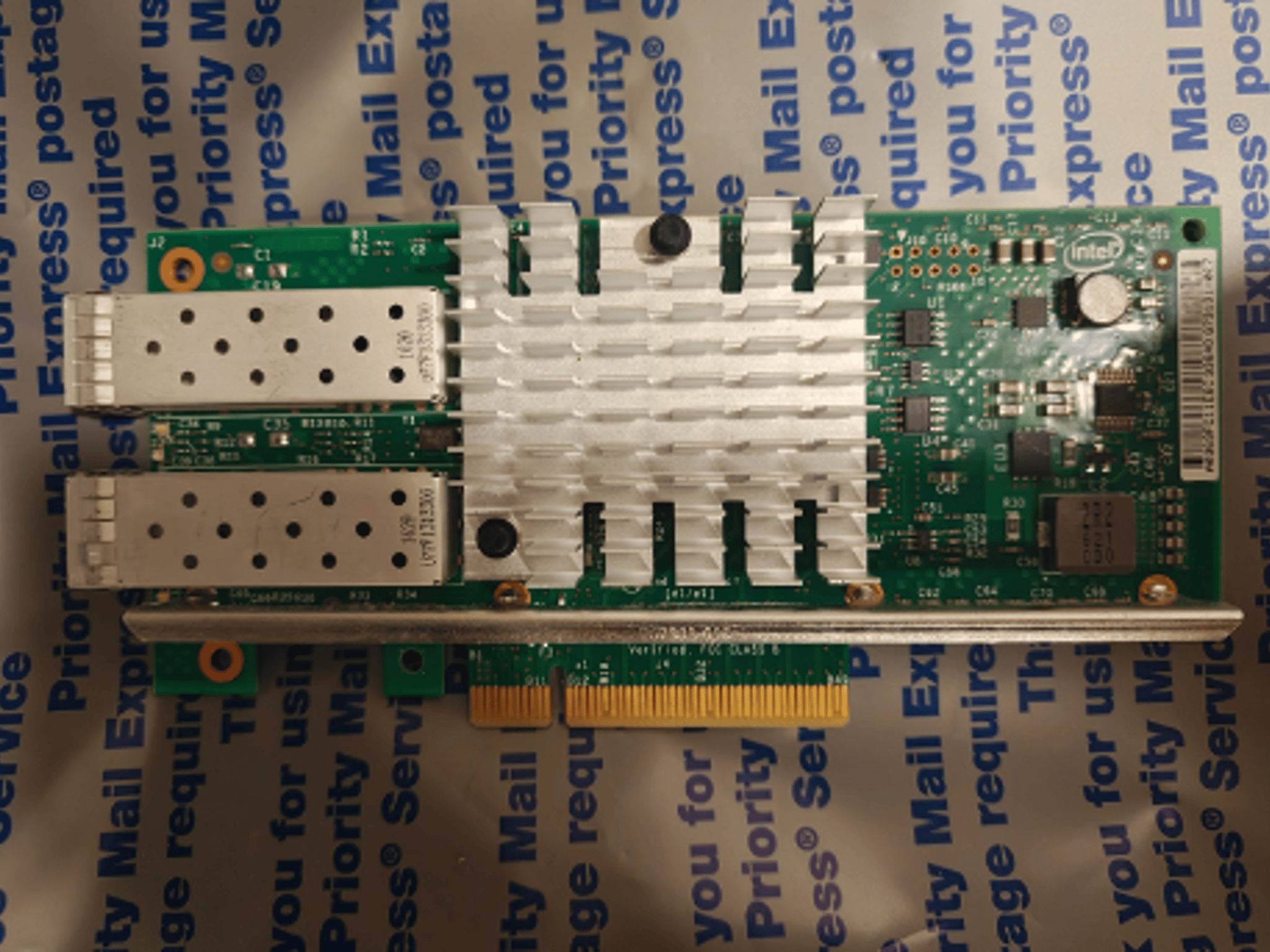 Intel X250-DA2 Dual-Port 10Gb Ethernet + SFP + Server Adapter