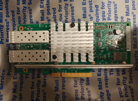 Intel X250-DA2 Dual-Port 10Gb Ethernet + SFP + Server Adapter