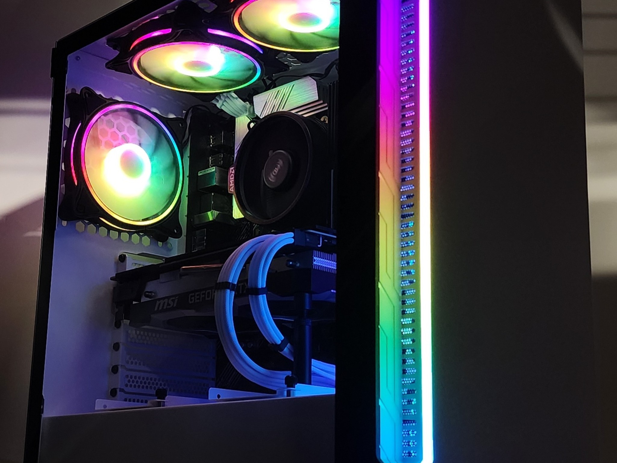 Gaming PC Ryzen 5 5600X 16GB RAM 512GB SSD RTX 2080 Super 8GB Win11 Computer